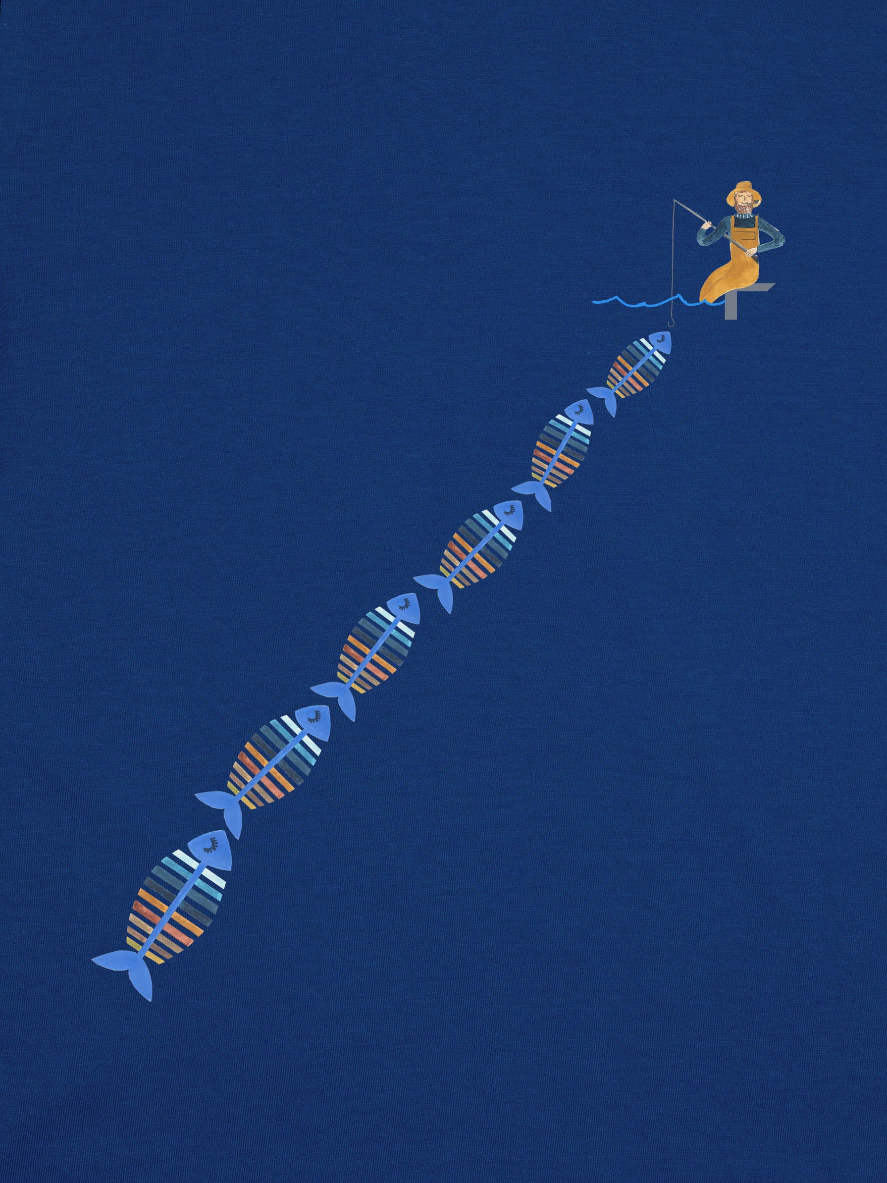 Μοτίβο Windsurfing σε Λωρίδα - Μπλούζες