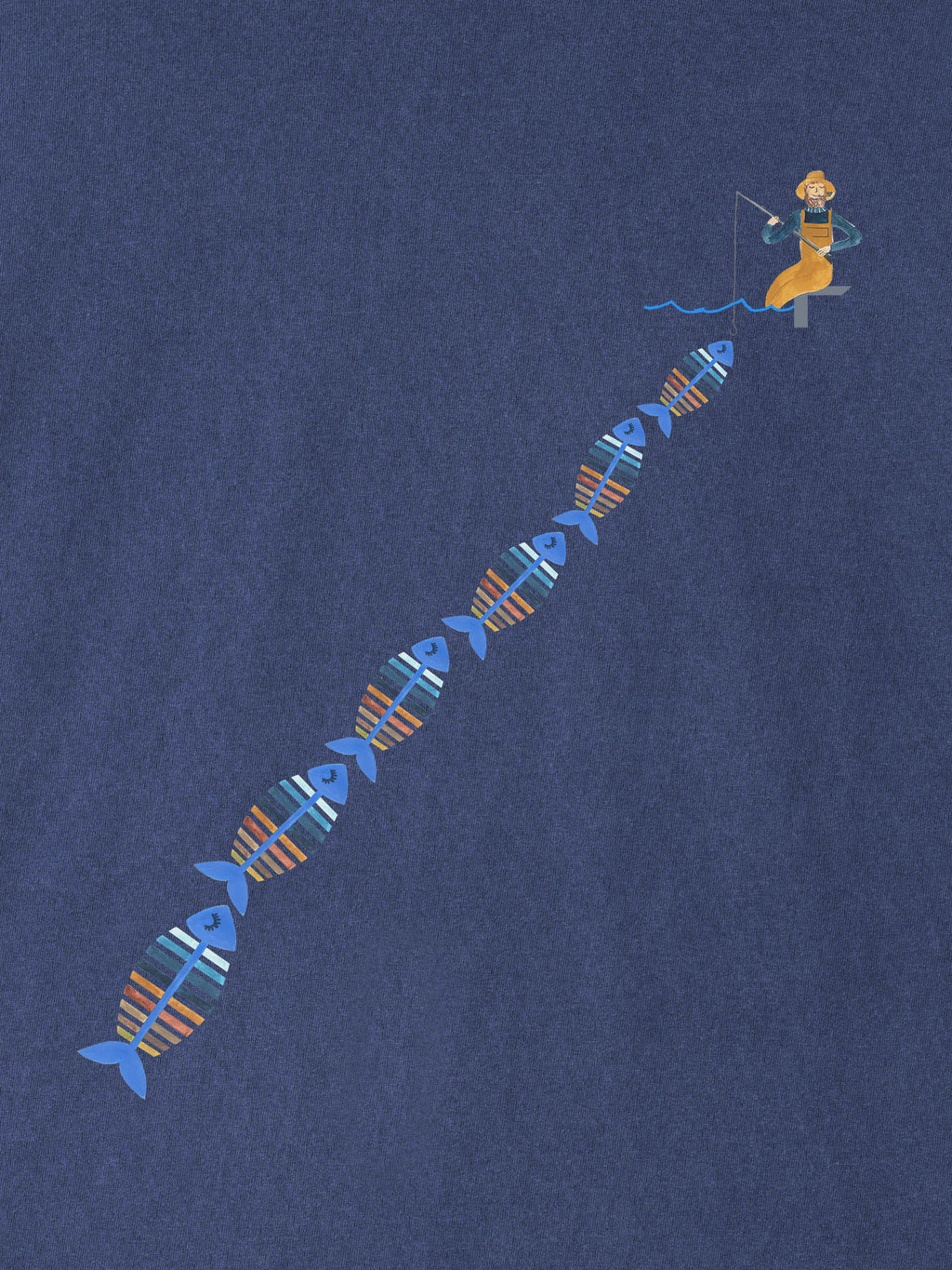 Windsurfer Strip - Stonewashed T-Shirts