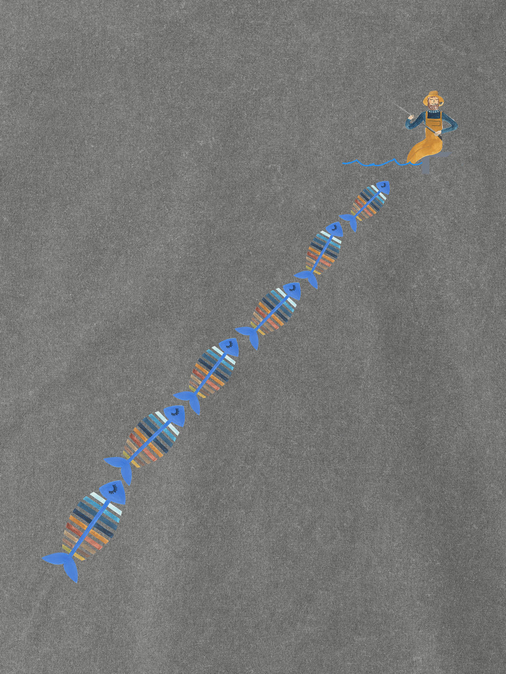 Windsurfer Strip - Stonewashed T-Shirts