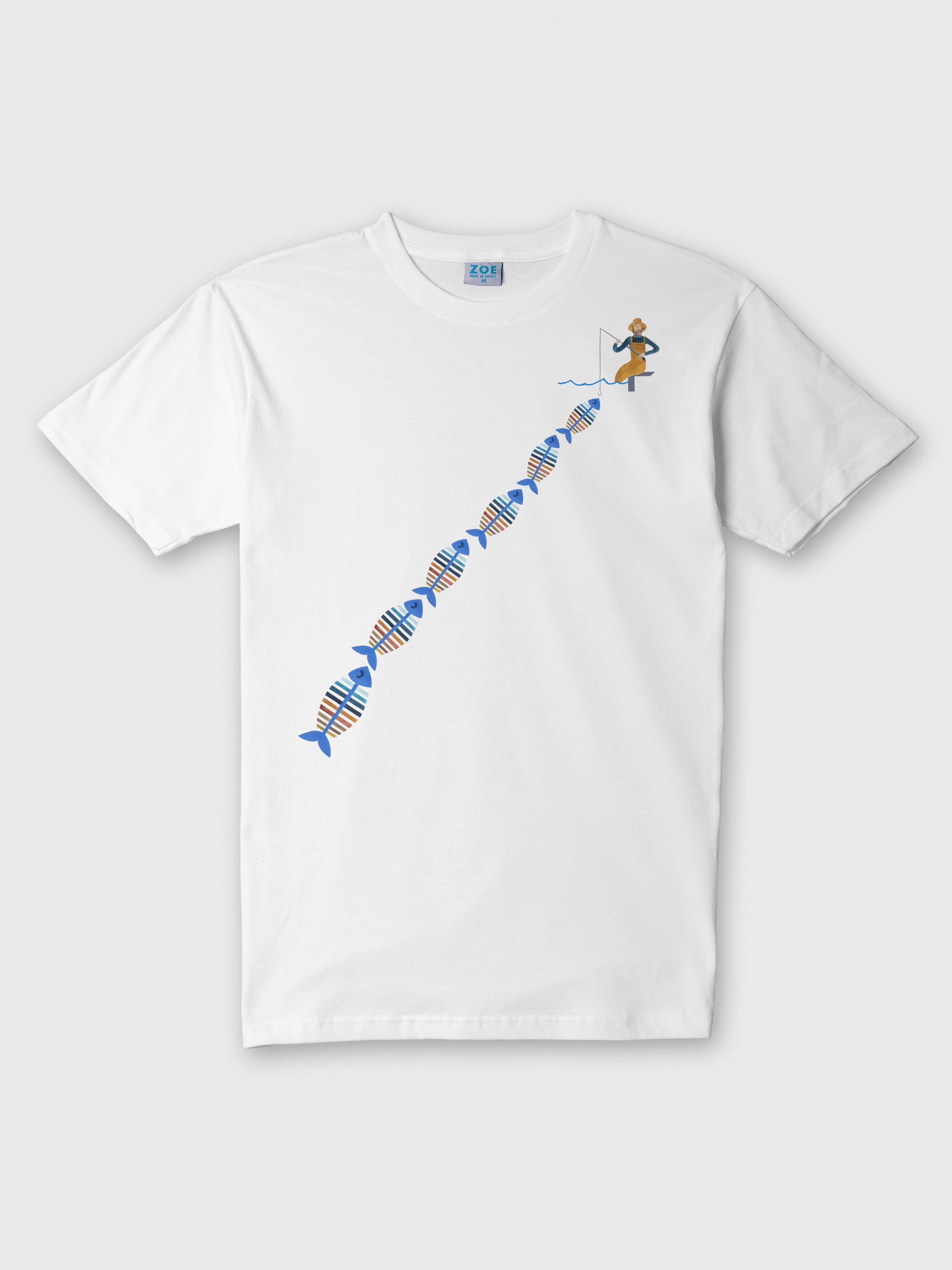 Γραφικό Σχέδιο Windsurfer σε Λωρίδα - Μπλούζες