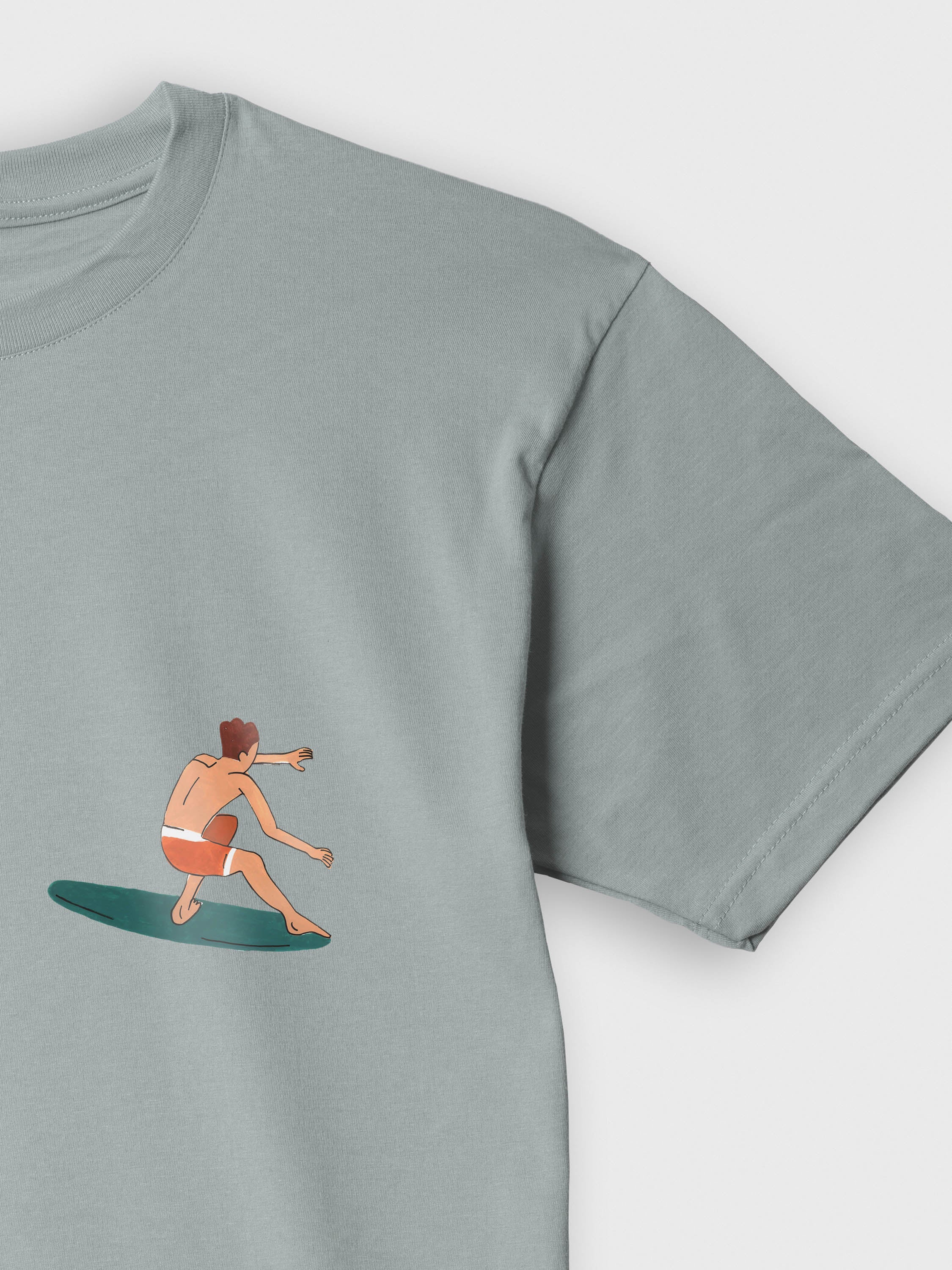 Surf Lifestyle Κολάζ Σχέδιο - Μπλούζες