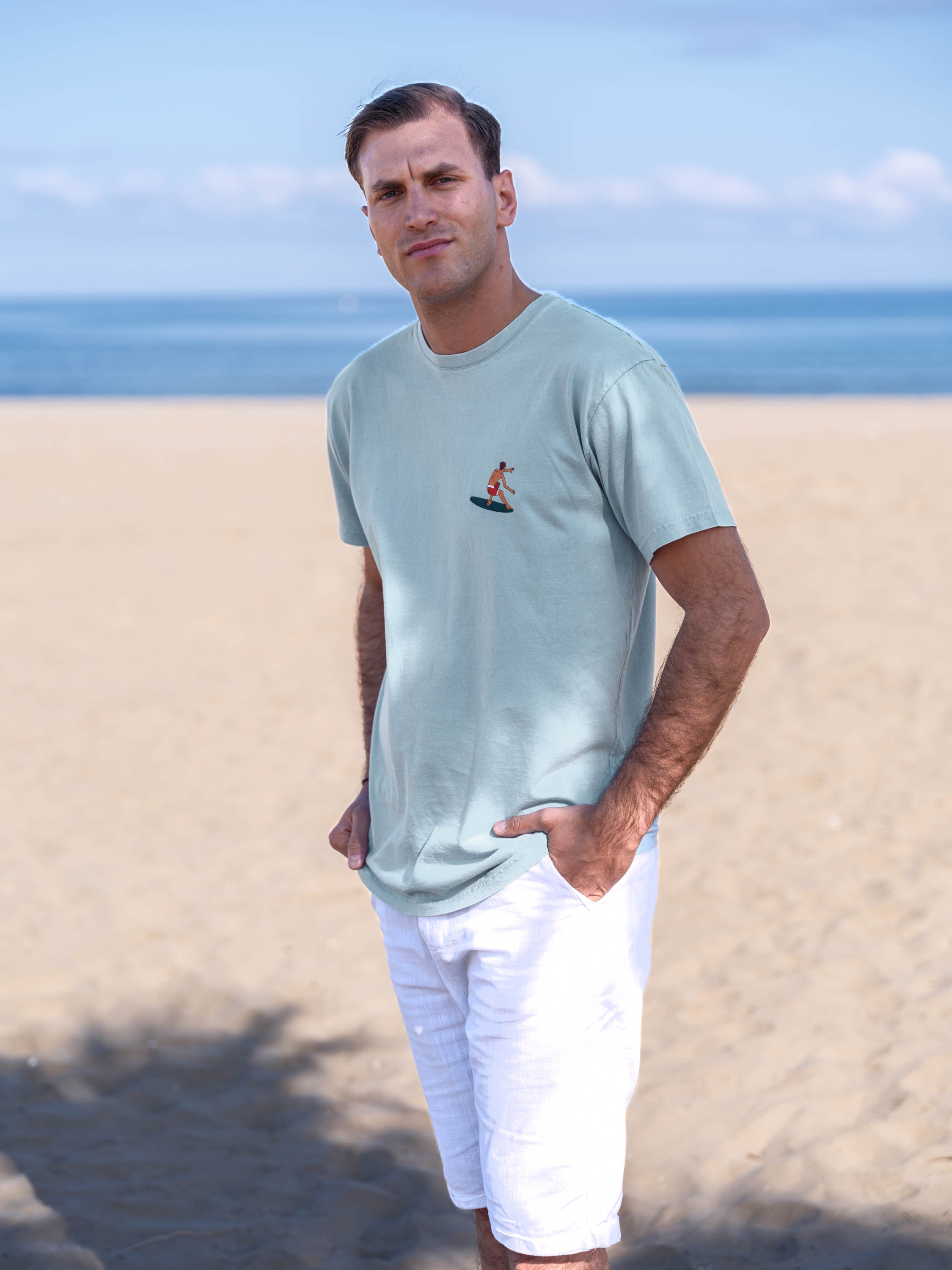 Surf Lifestyle Κολάζ Σχέδιο - Μπλούζες