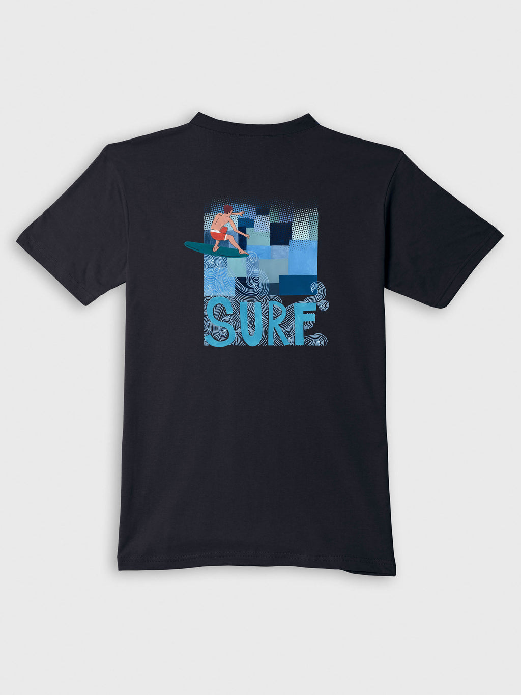 Surf Lifestyle Κολάζ Σχέδιο - Μπλούζες