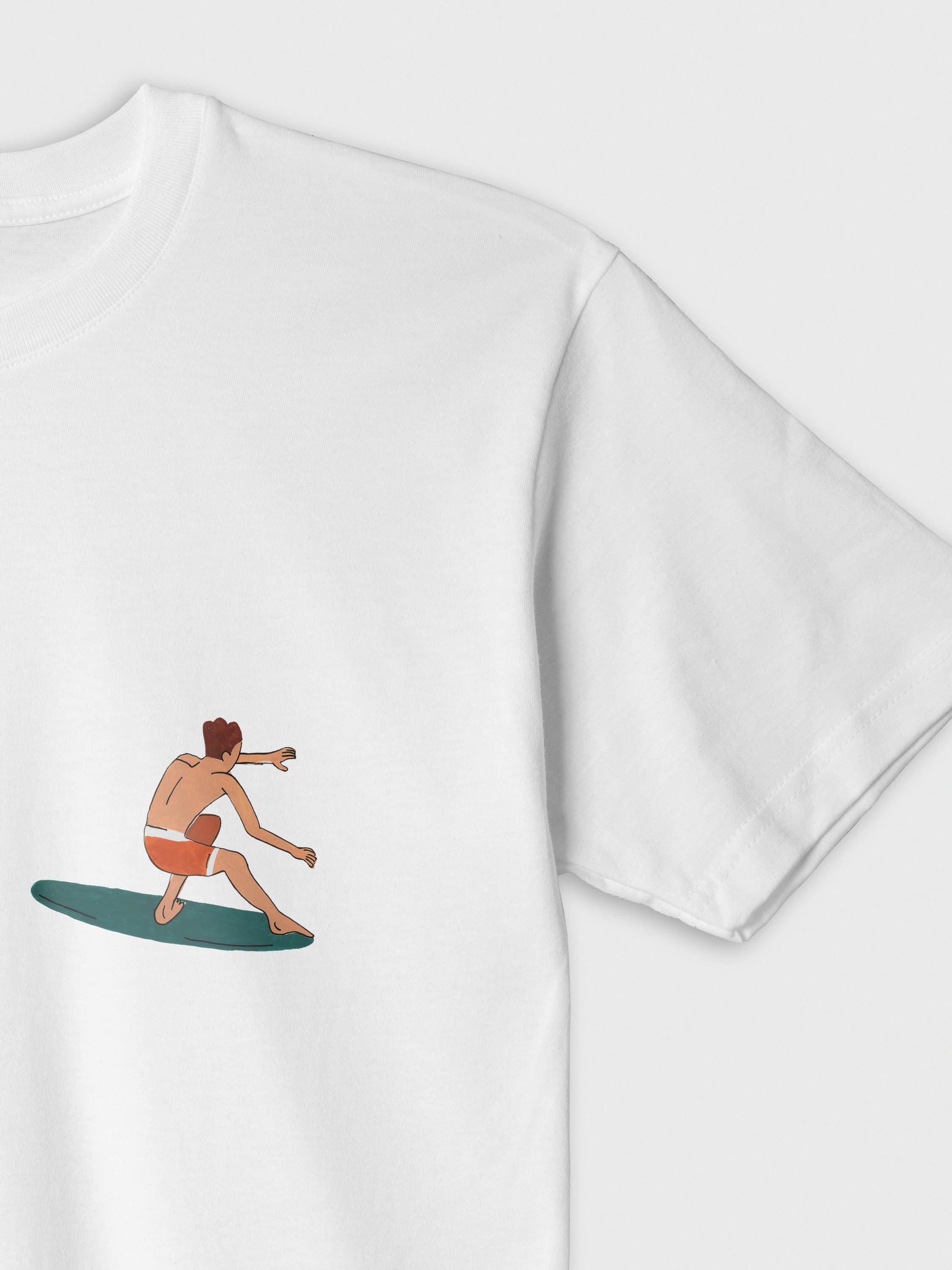 Surf Lifestyle Κολάζ Σχέδιο - Μπλούζες