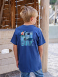 SURF Typography Beach Collage - T-Shirts