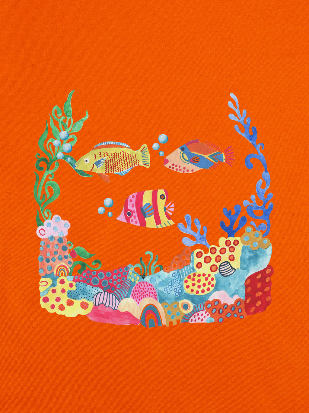 Colorful Reef Fish & Coral - T-Shirts