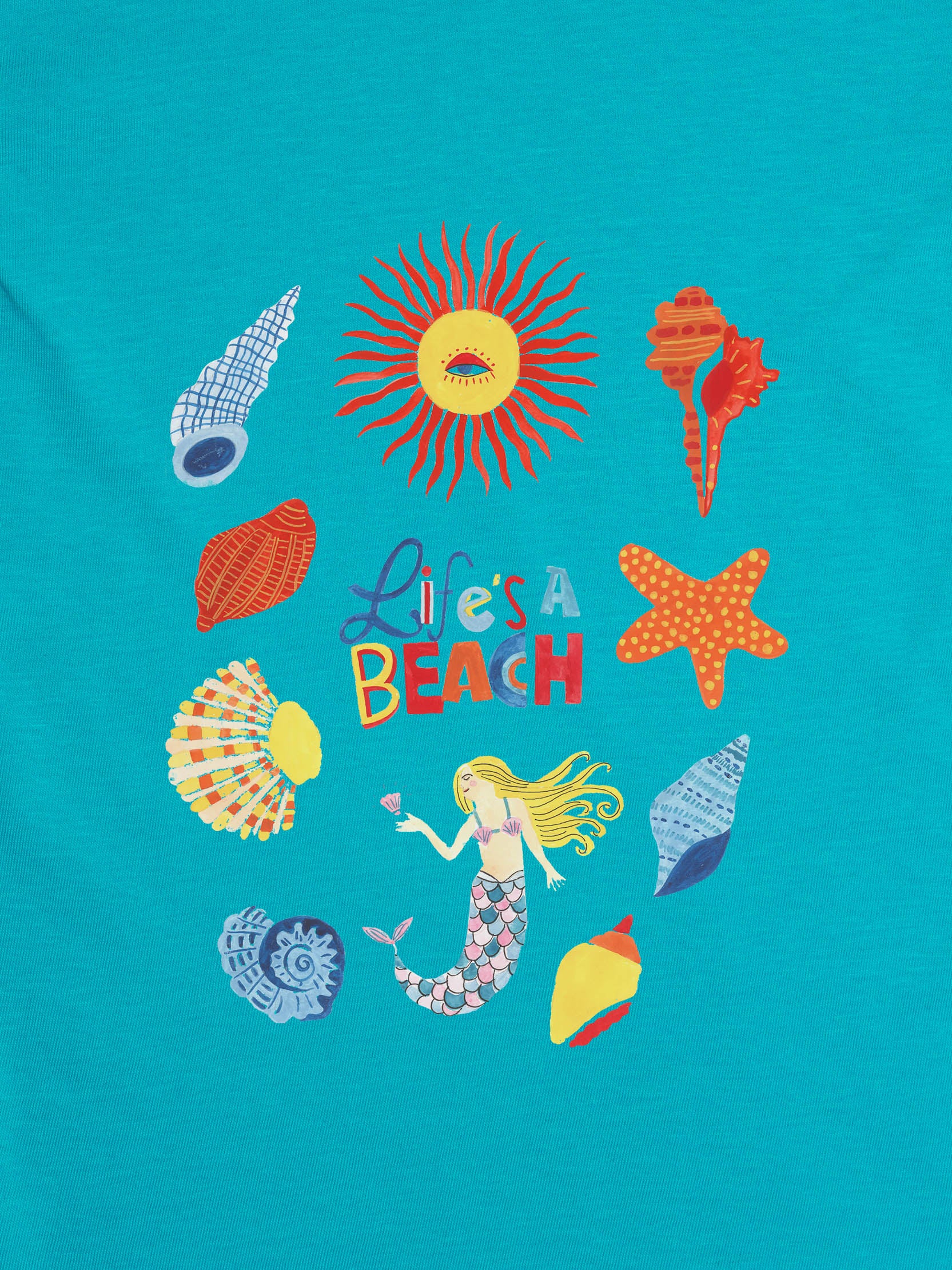 “Life is a Beach” Καλοκαιρινά Σύμβολα - Μπλούζες