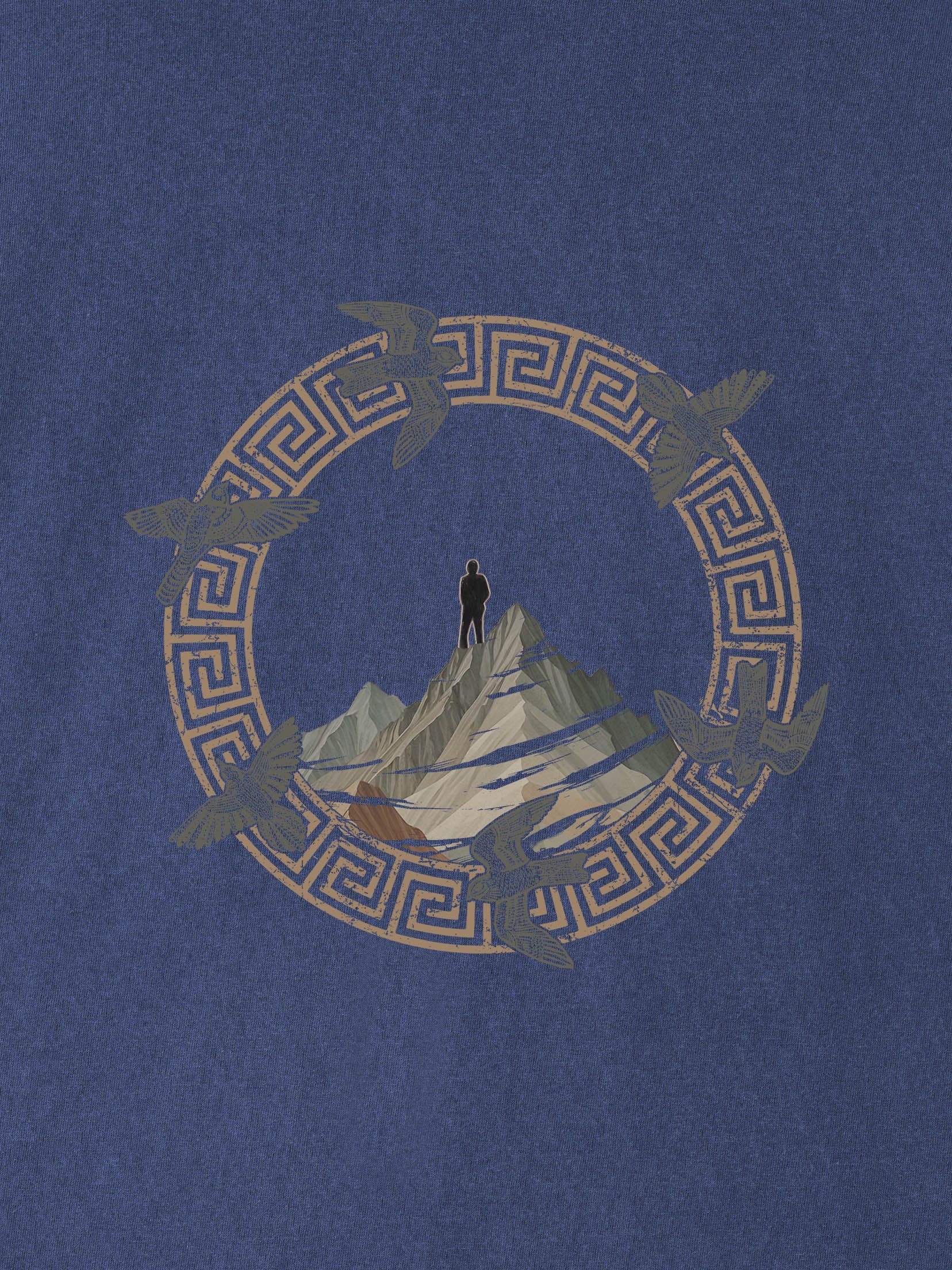 Adventure Σχέδιο Κορυφή Βουνού - Μπλούζες Πετροπλυμένες