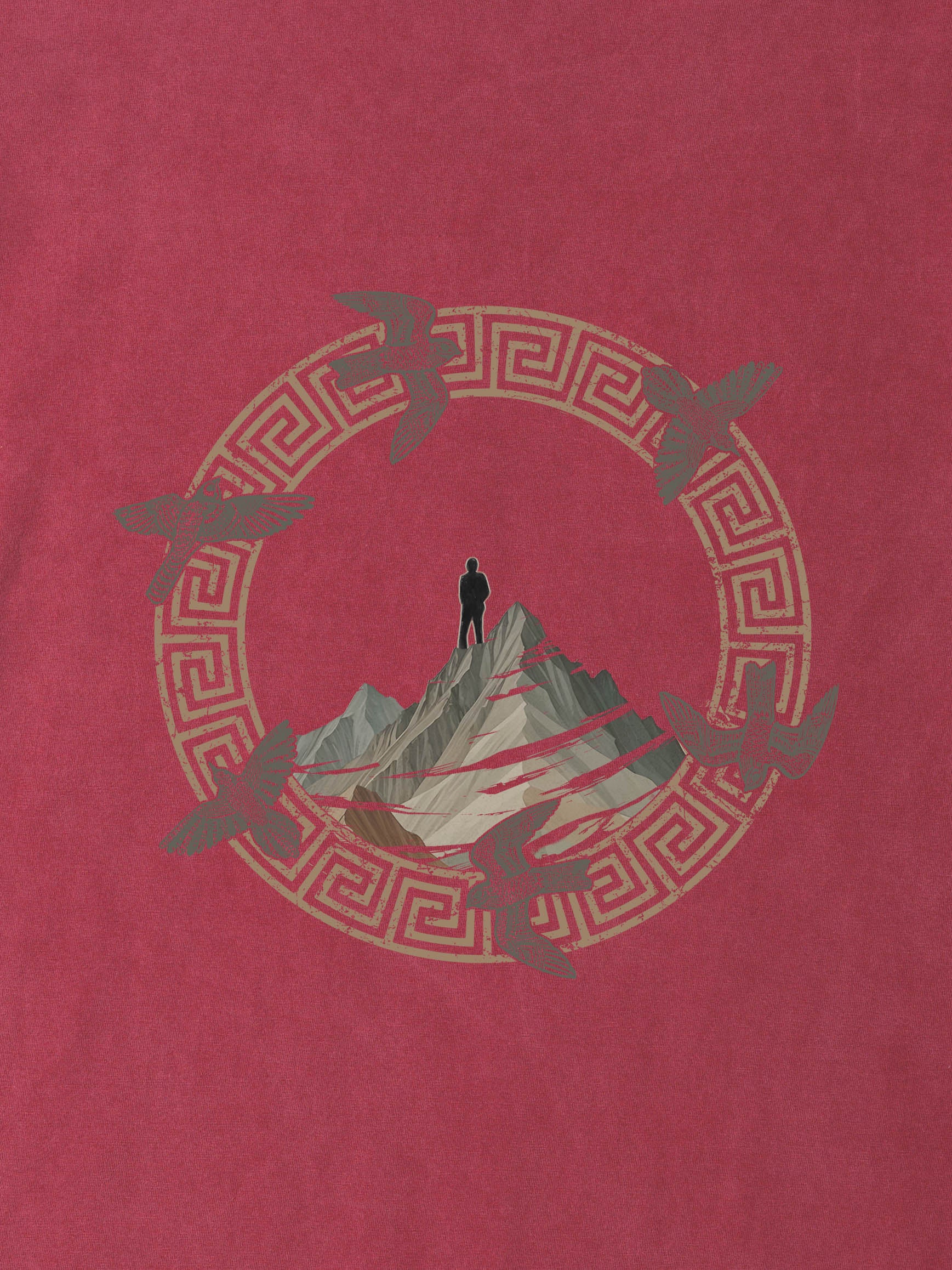 Adventure Σχέδιο Κορυφή Βουνού - Μπλούζες Πετροπλυμένες