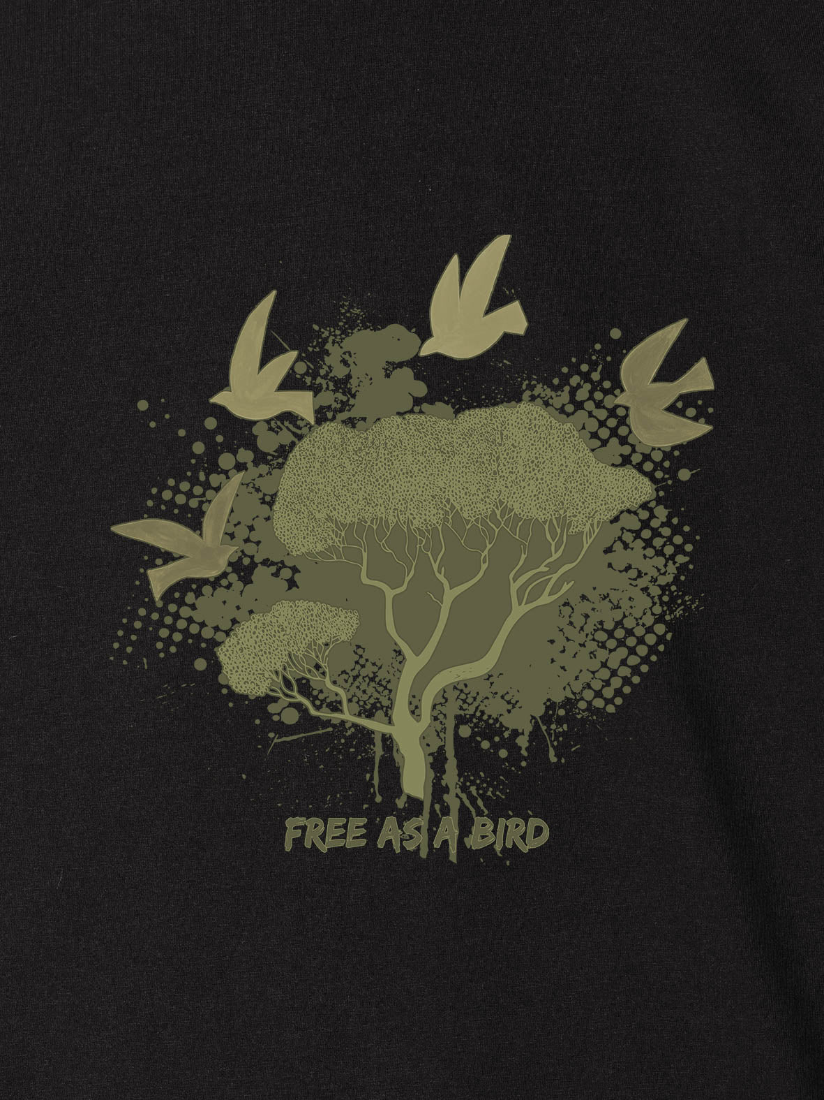 Free as a Bird Tree - T-Shirts