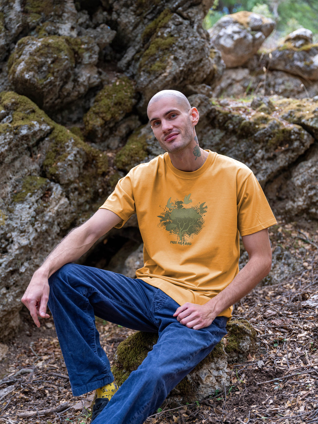 Free as a Bird Tree - T-Shirts