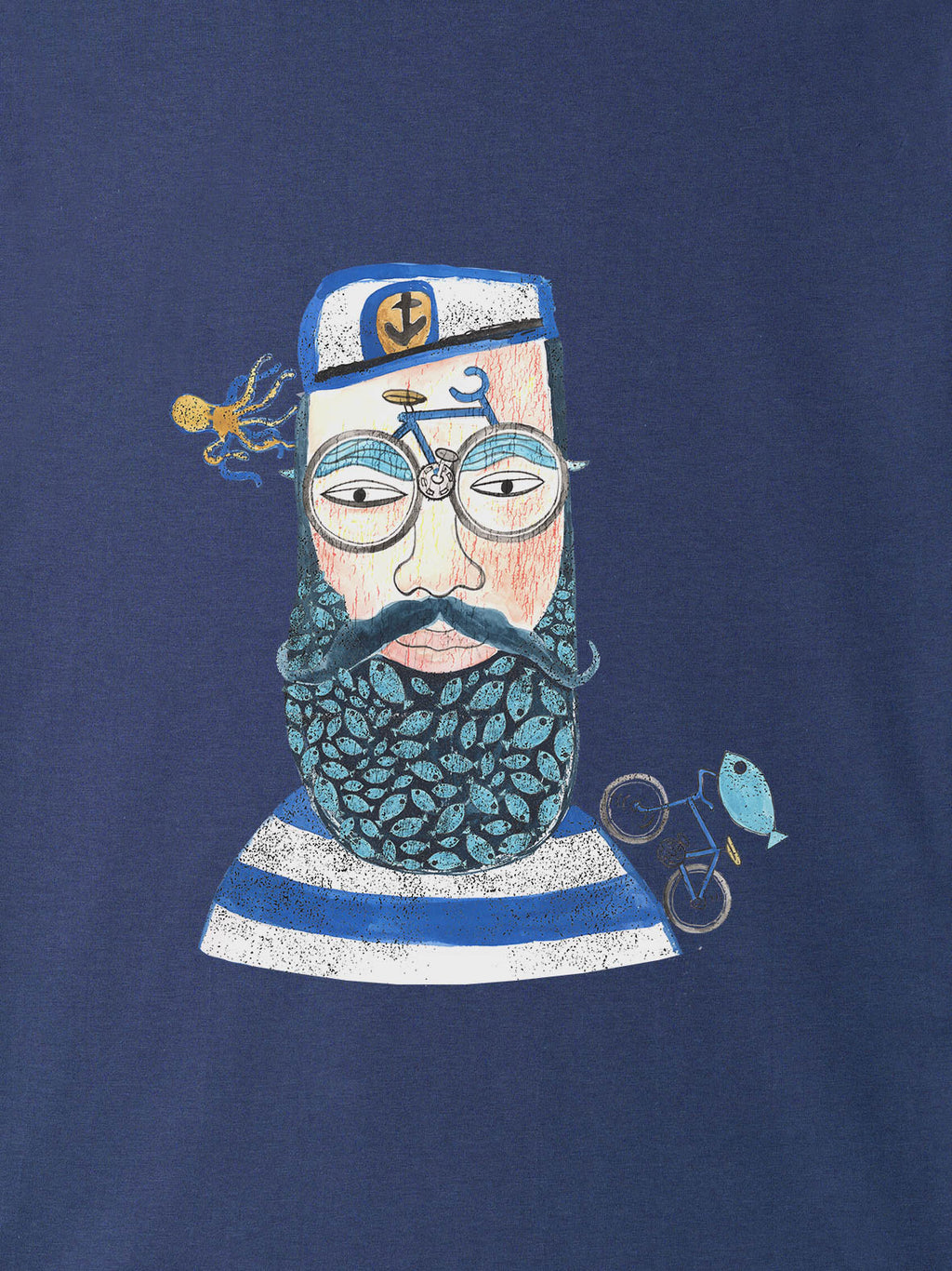Sailor Portrait Nautical - T-Shirts