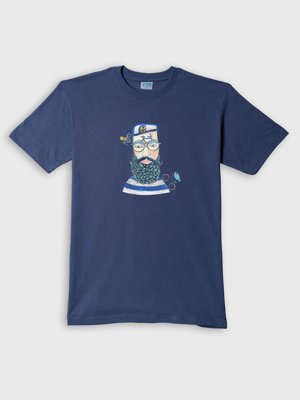 Sailor Portrait Nautical - T-Shirts