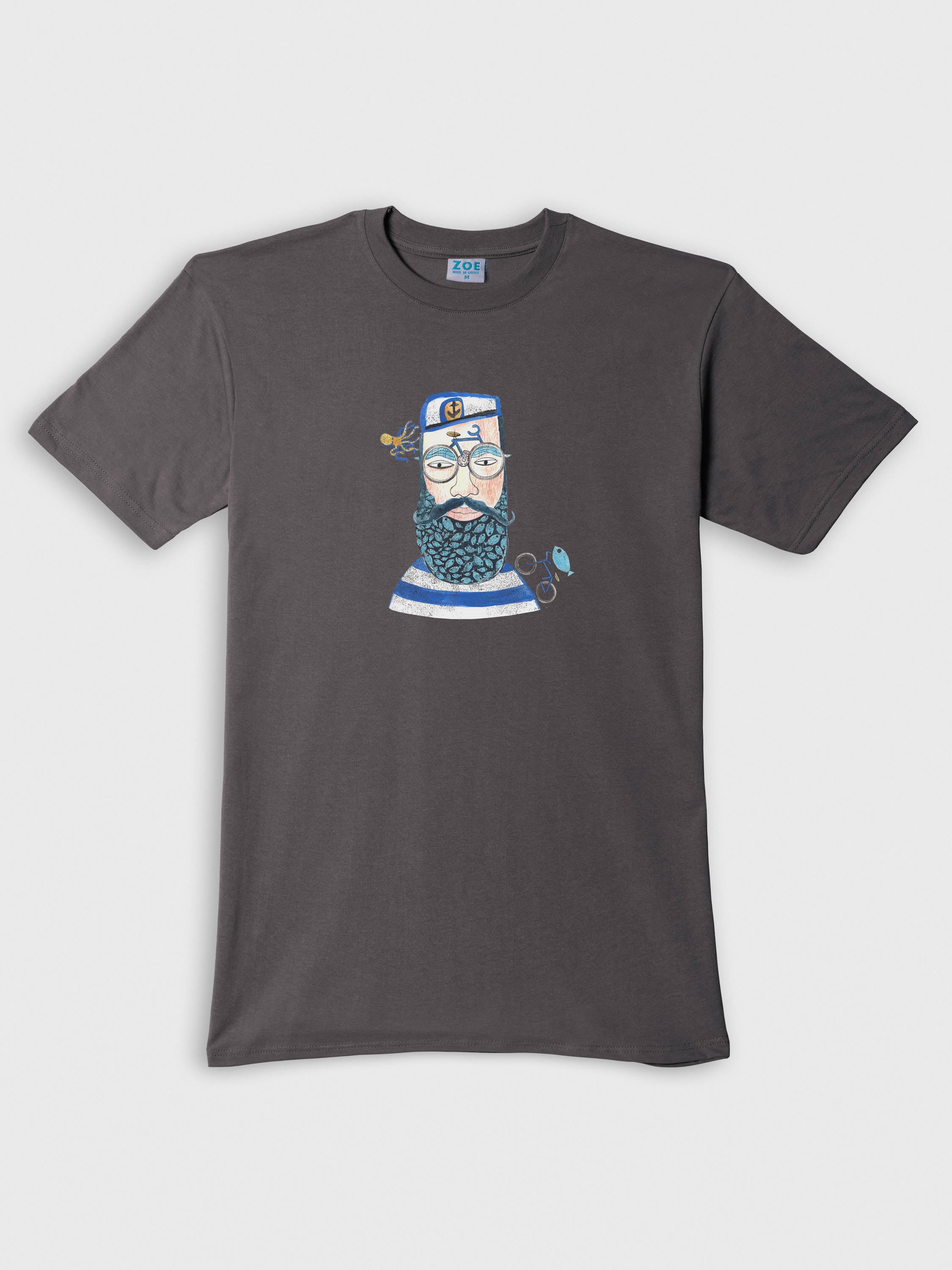 Sailor Portrait Nautical - T-Shirts
