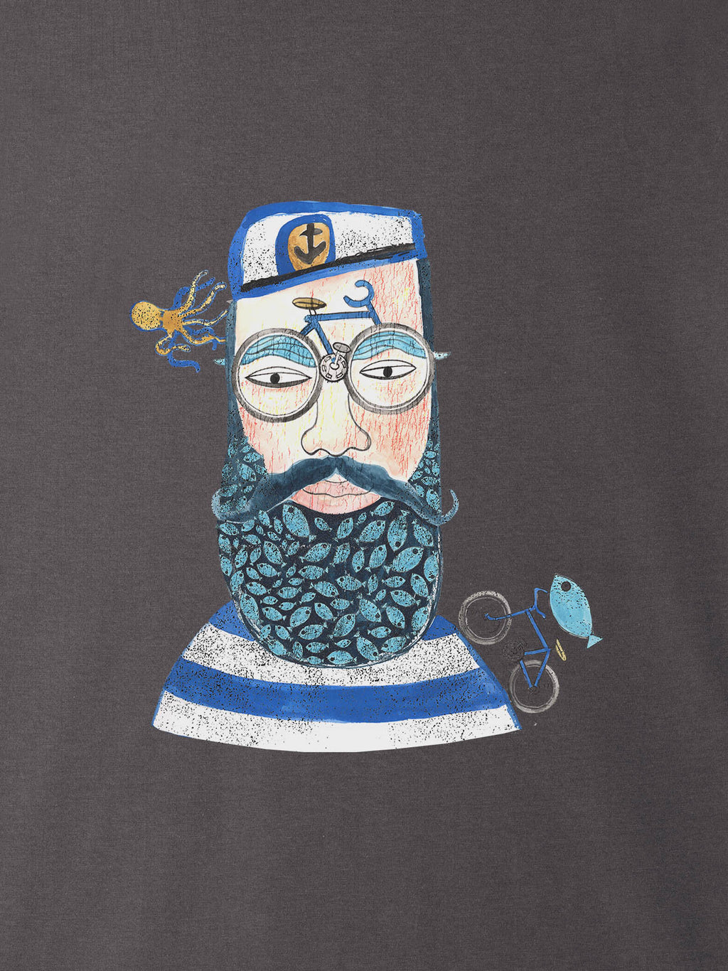 Sailor Portrait Nautical - T-Shirts