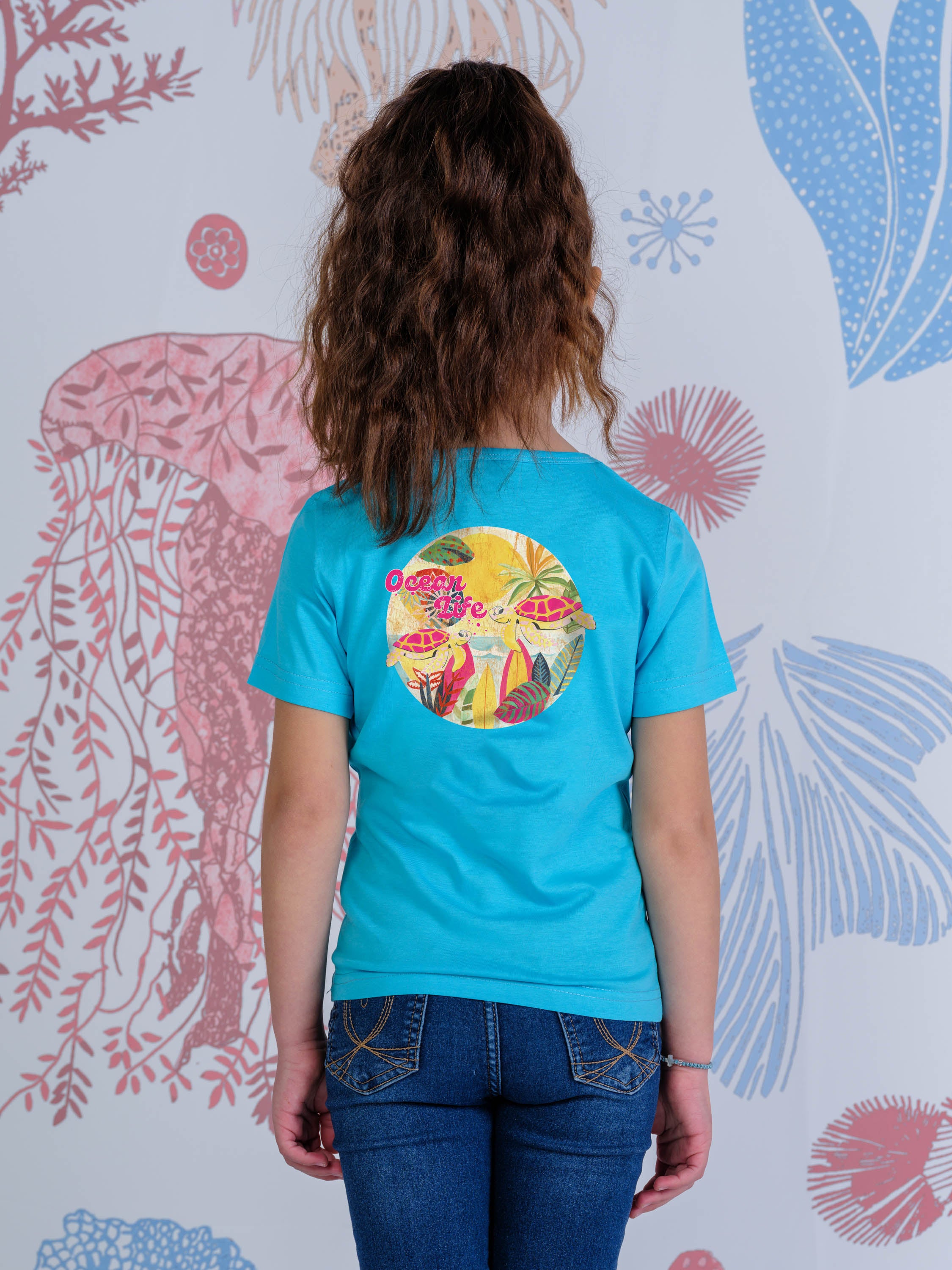 Ocean Life Circle Tropical - T-Shirts