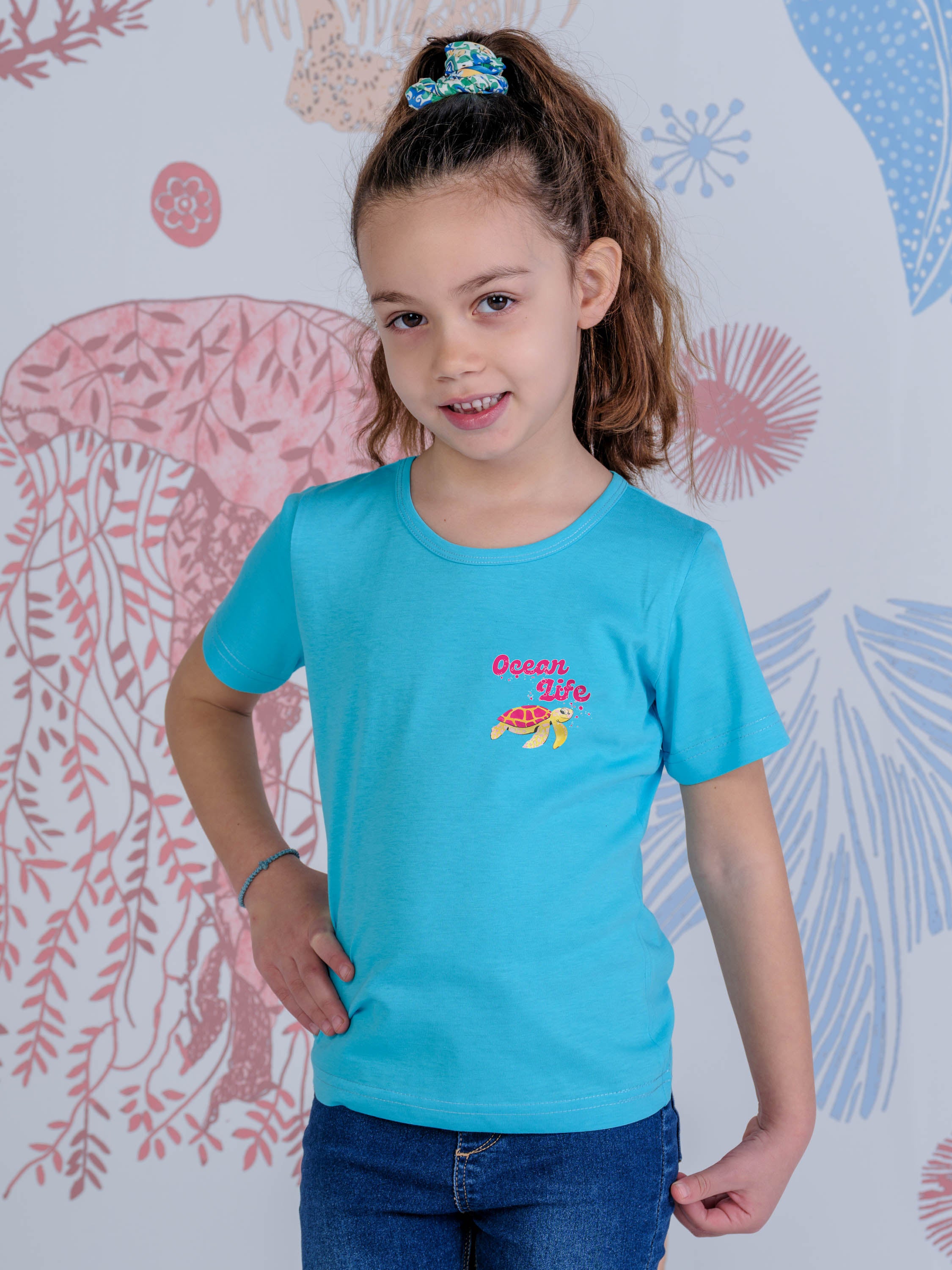 Ocean Life Circle Tropical - T-Shirts