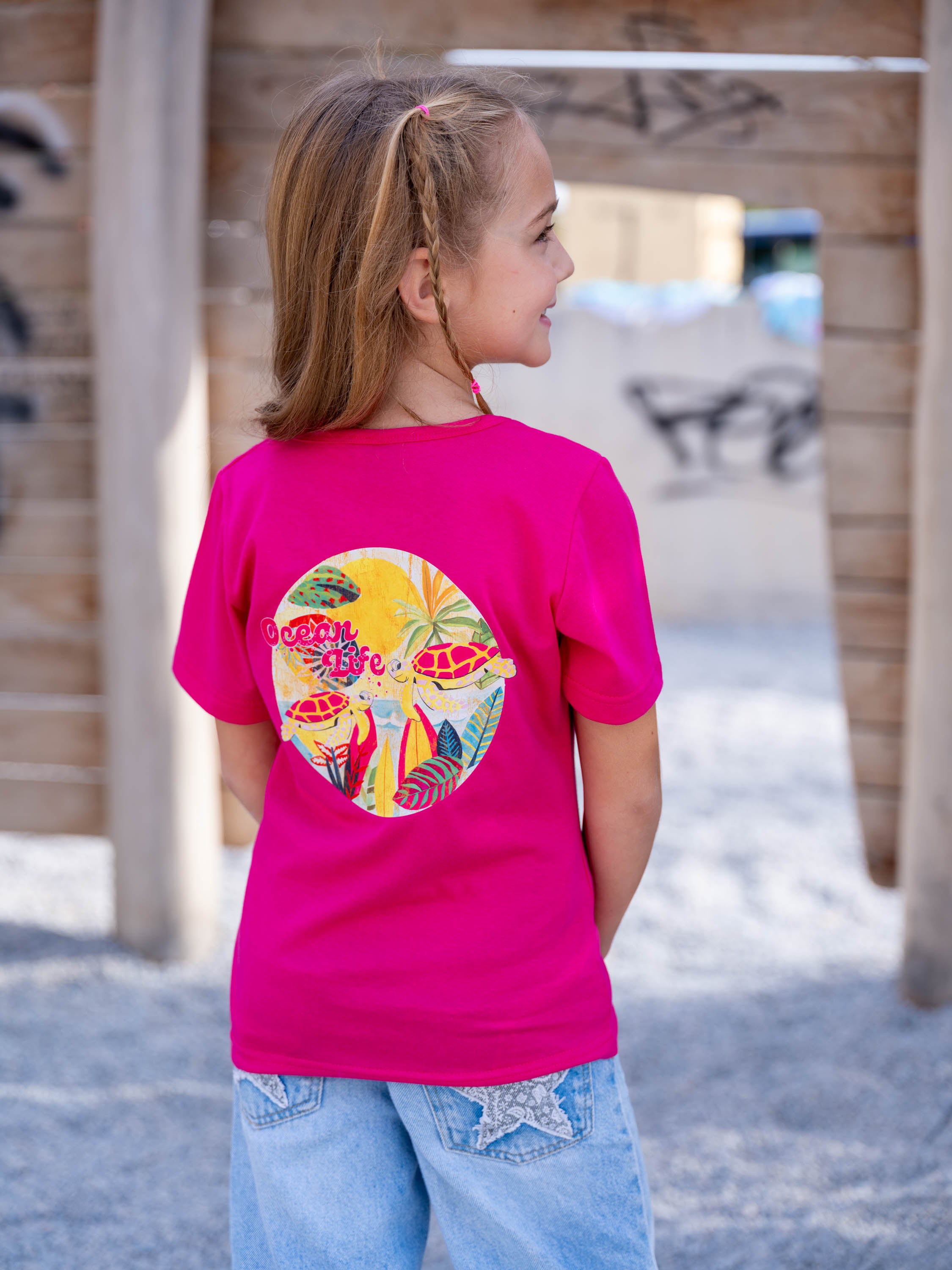 Ocean Life Circle Tropical - T-Shirts