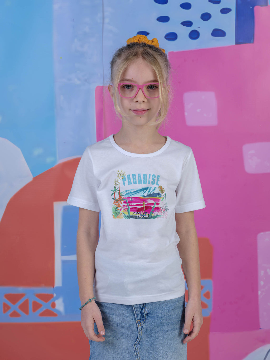 PARADISE Beach Bicycle & Palms - T-Shirts