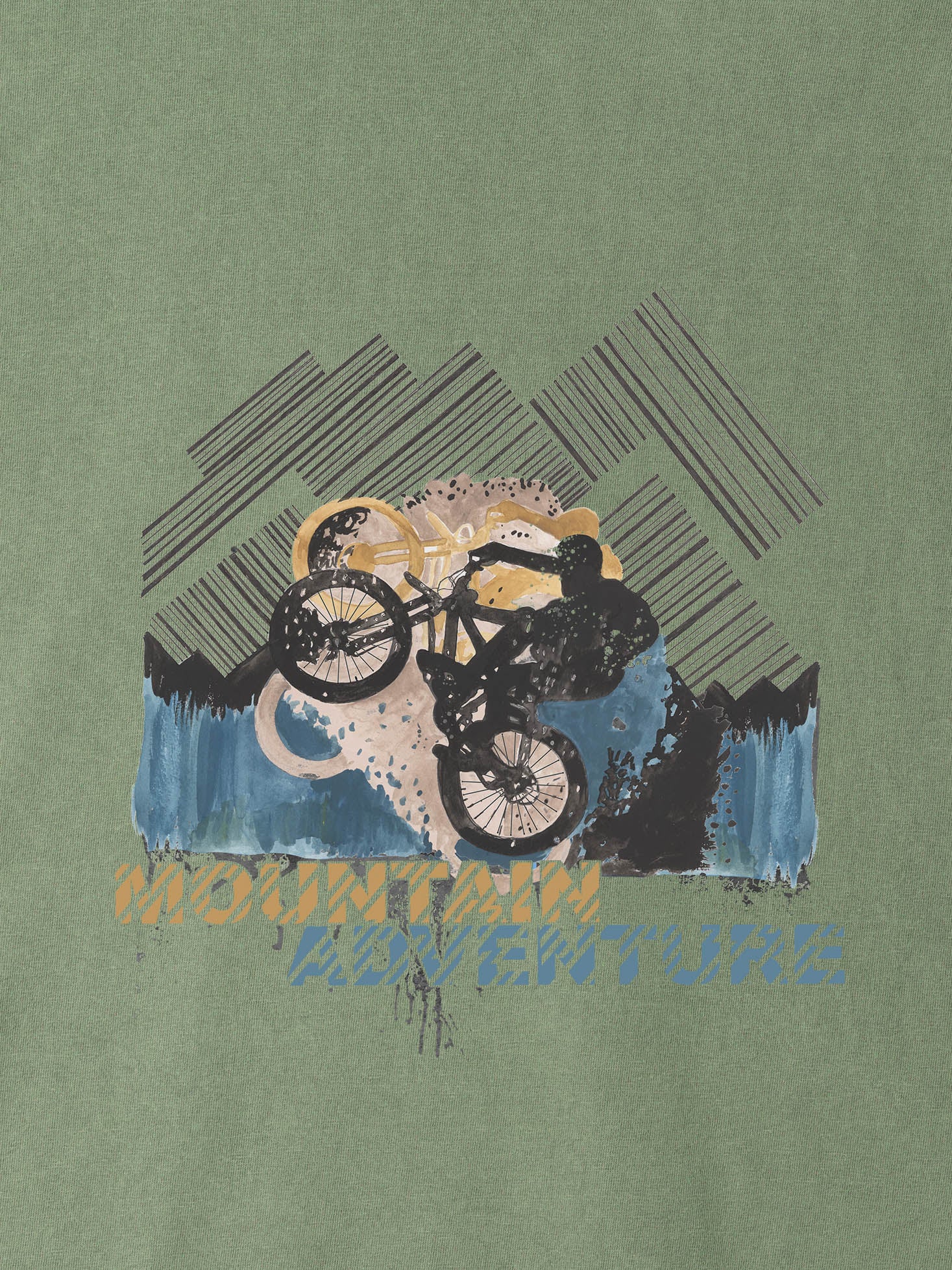 Adventure Σχέδιο Mountain Bike - Μπλούζες Πετροπλυμένες