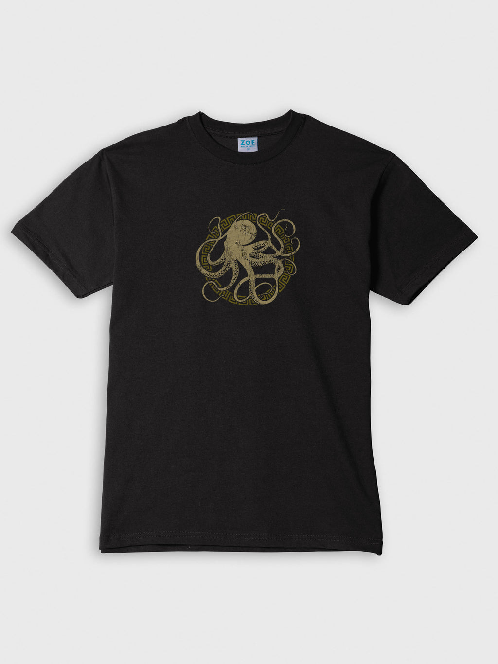 Minimal Octopus Outline - T-Shirts