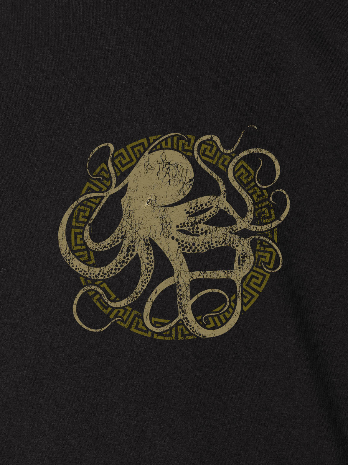 Minimal Octopus Outline - T-Shirts