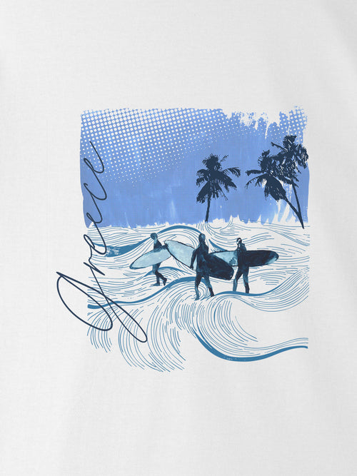 Μπλε Τροπική Surf Σκηνή - Μπλούζες