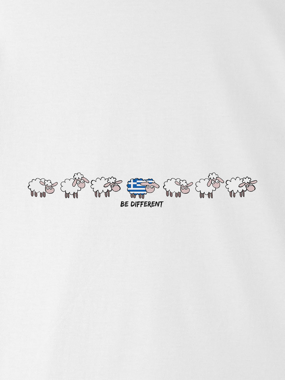 Funny Sheep Line - T-Shirts