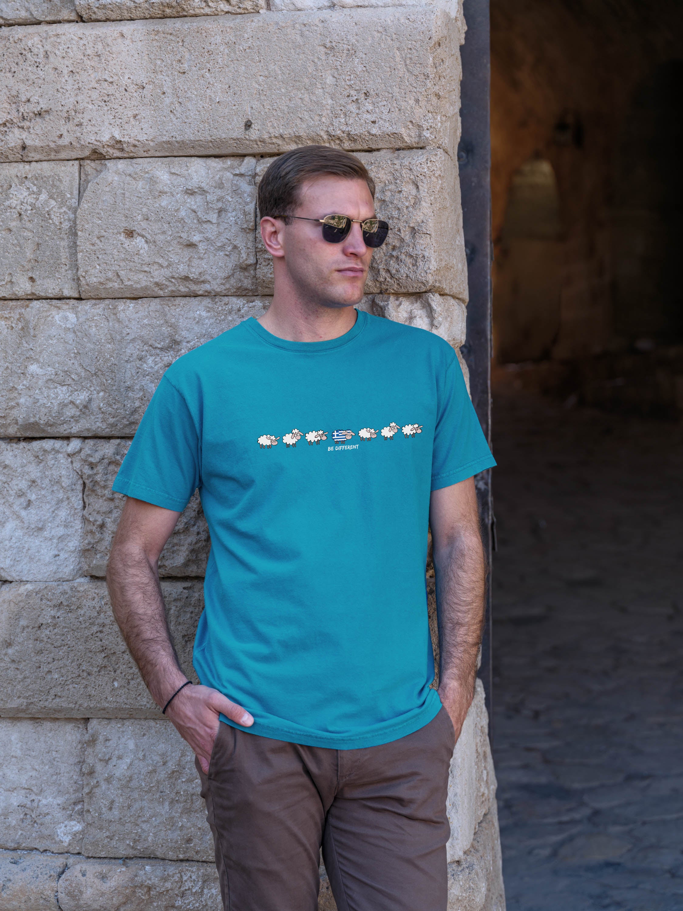 Funny Sheep Line - T-Shirts