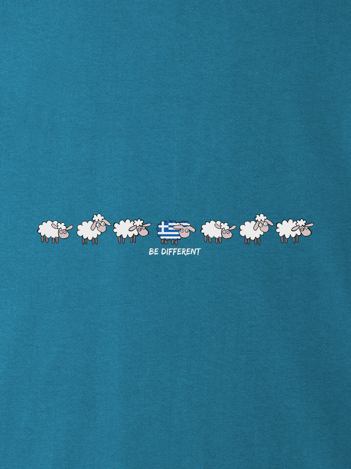 Funny Sheep Line - T-Shirts