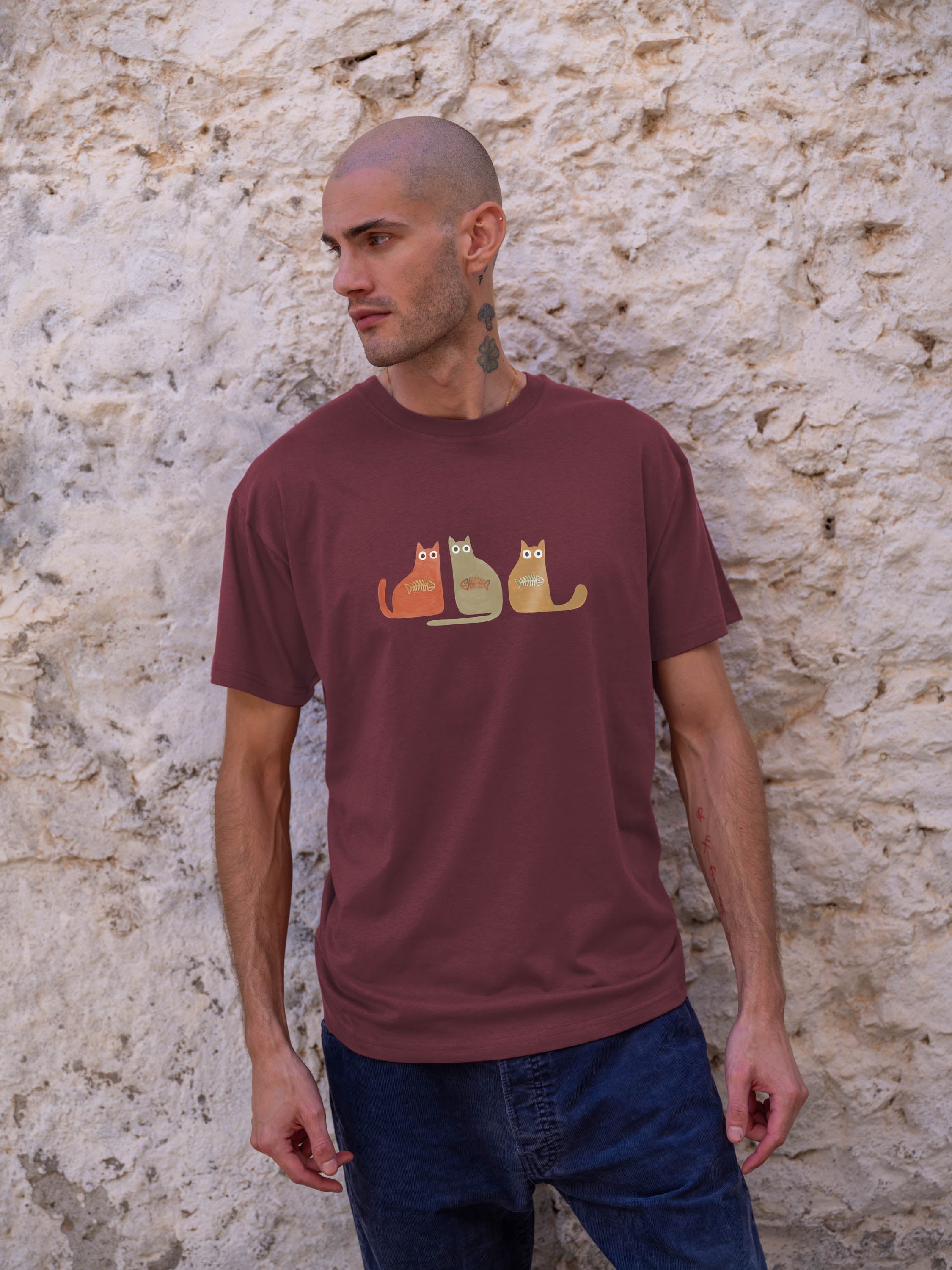 Fish Bones Character Trio - T-Shirts