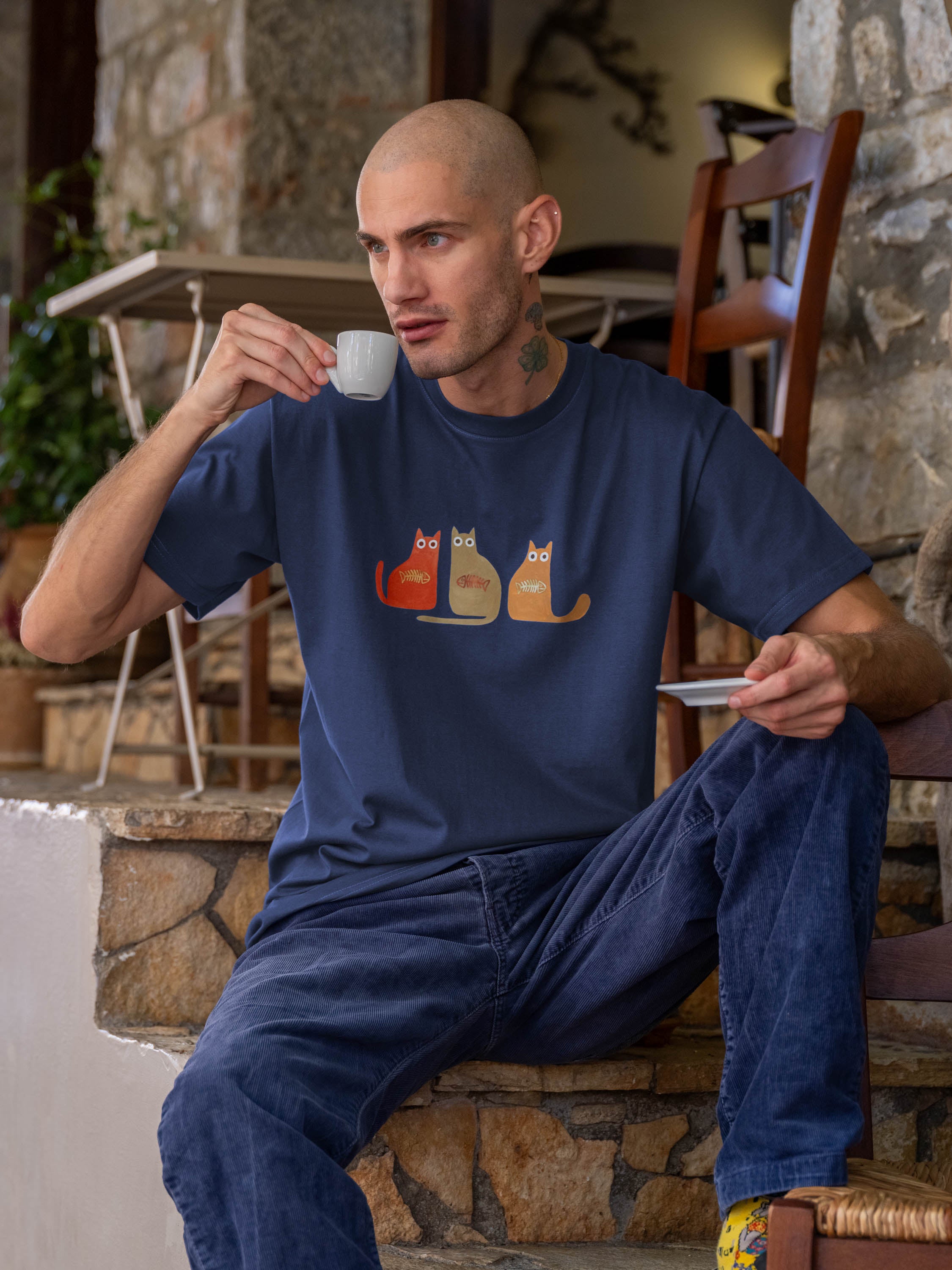 Fish Bones Character Trio - T-Shirts