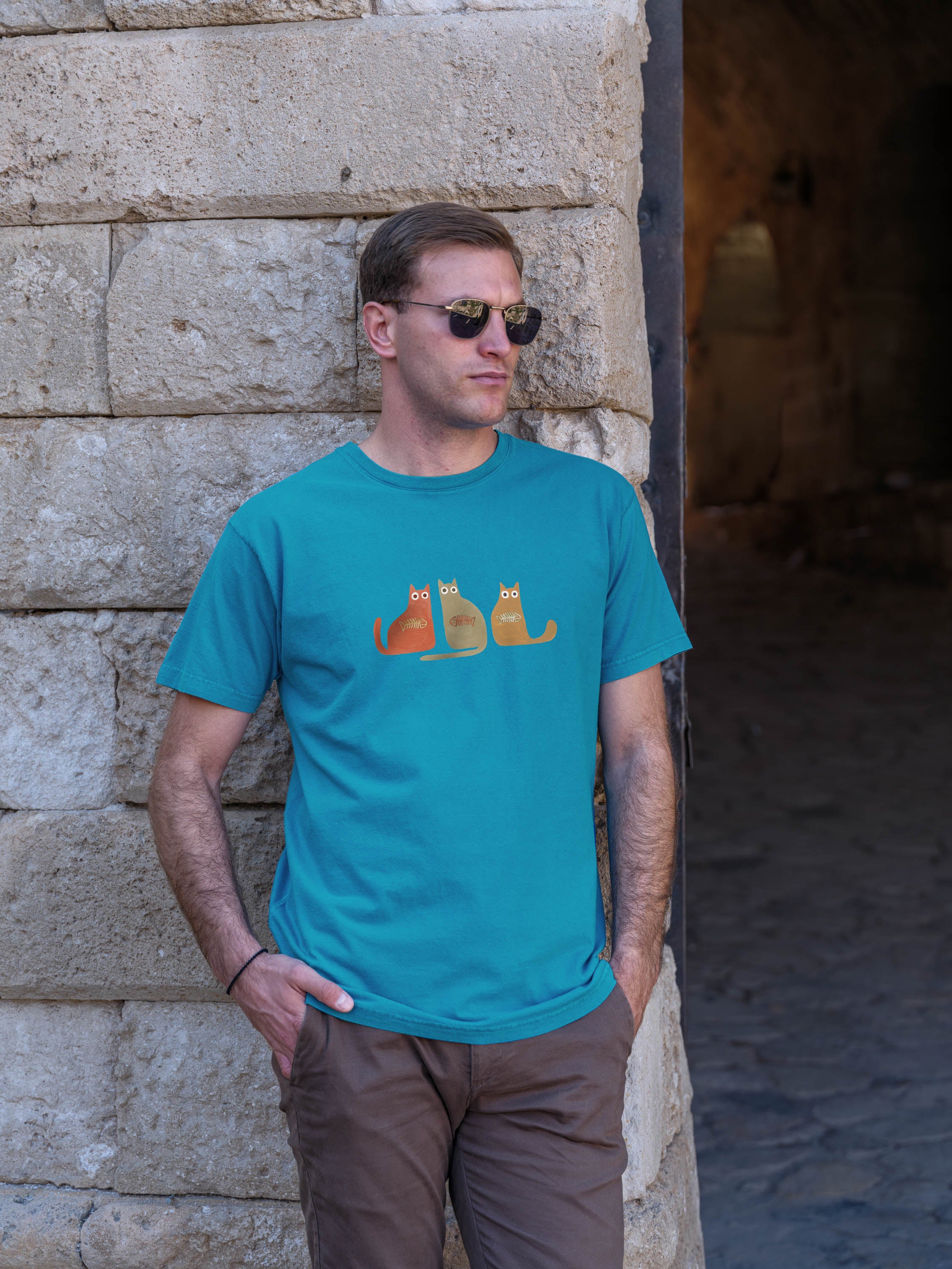 Fish Bones Character Trio - T-Shirts