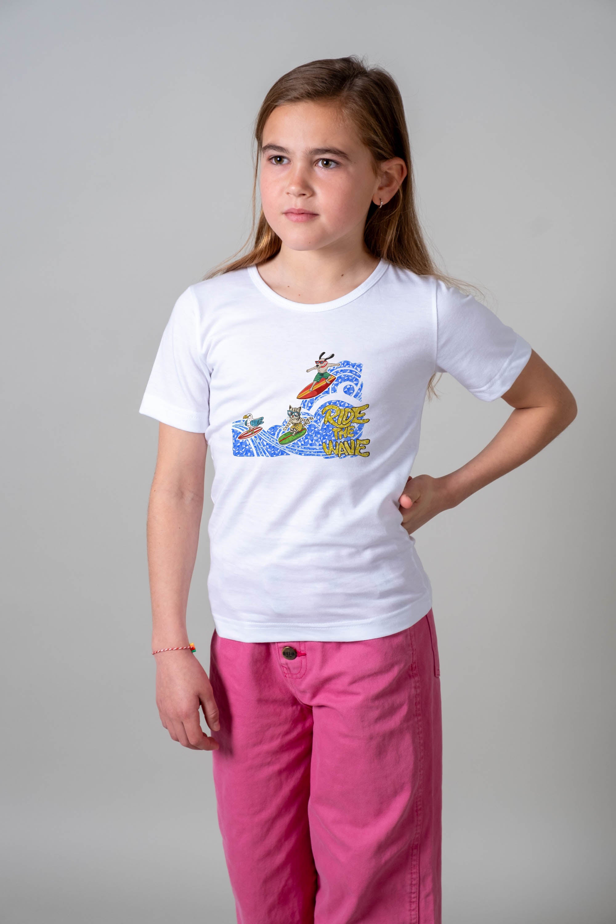 Ride the Wave Surf Animals - T-Shirts