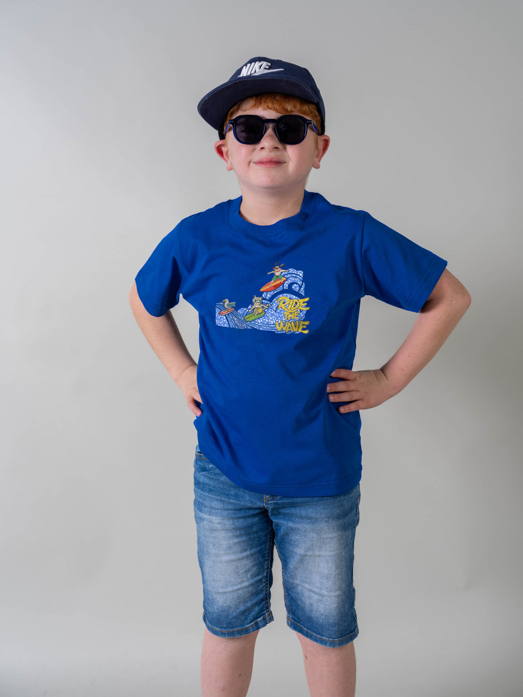 Ride the Wave Surf Animals - T-Shirts