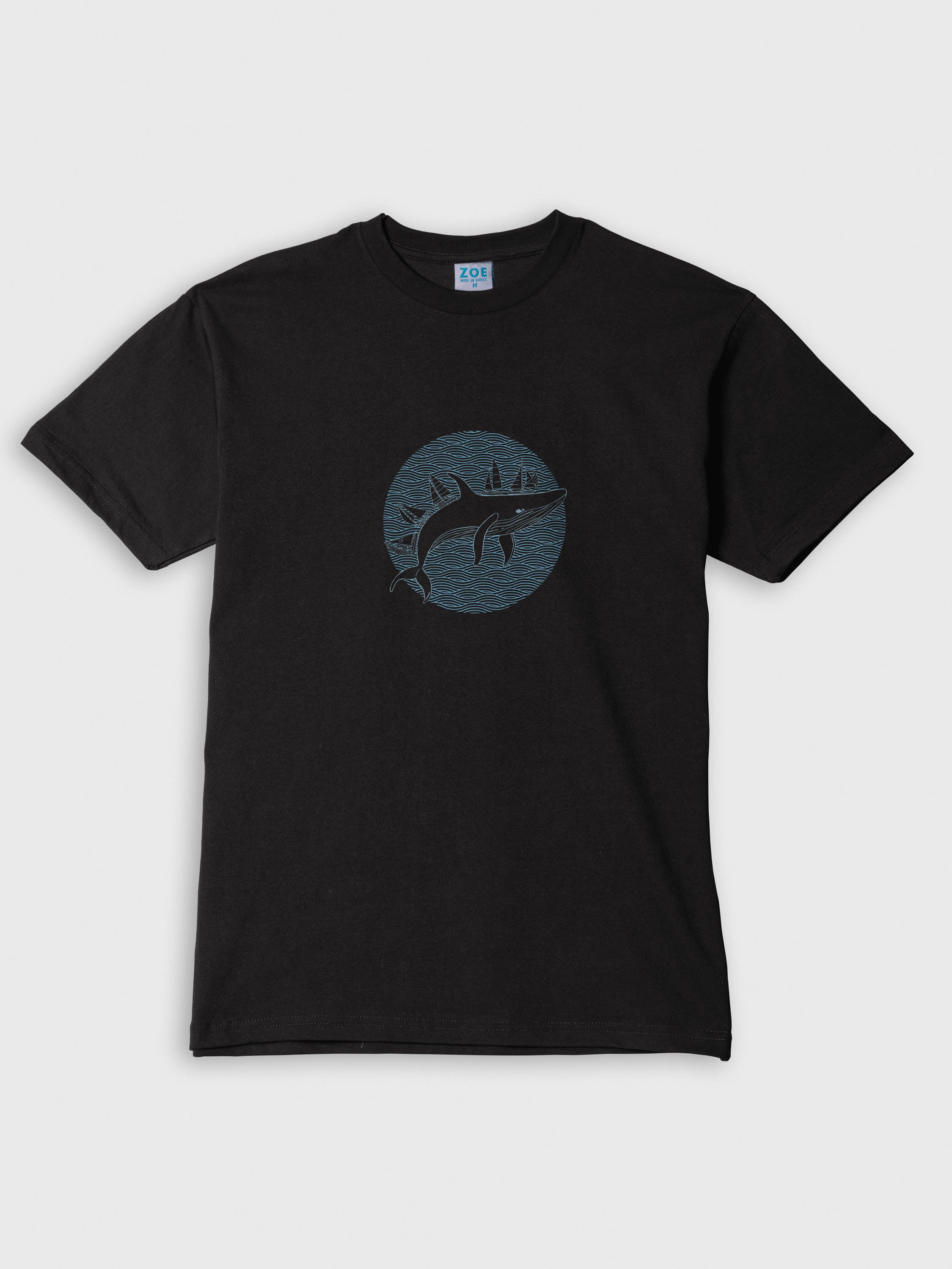 Vintage Whale Nautical Silhouette - T-Shirts