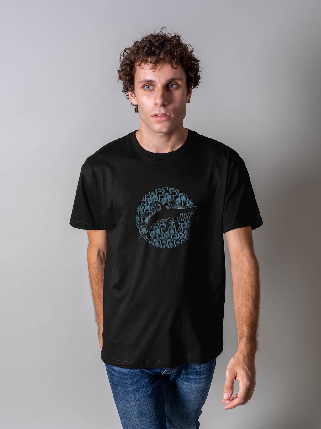 Vintage Whale Nautical Silhouette - T-Shirts