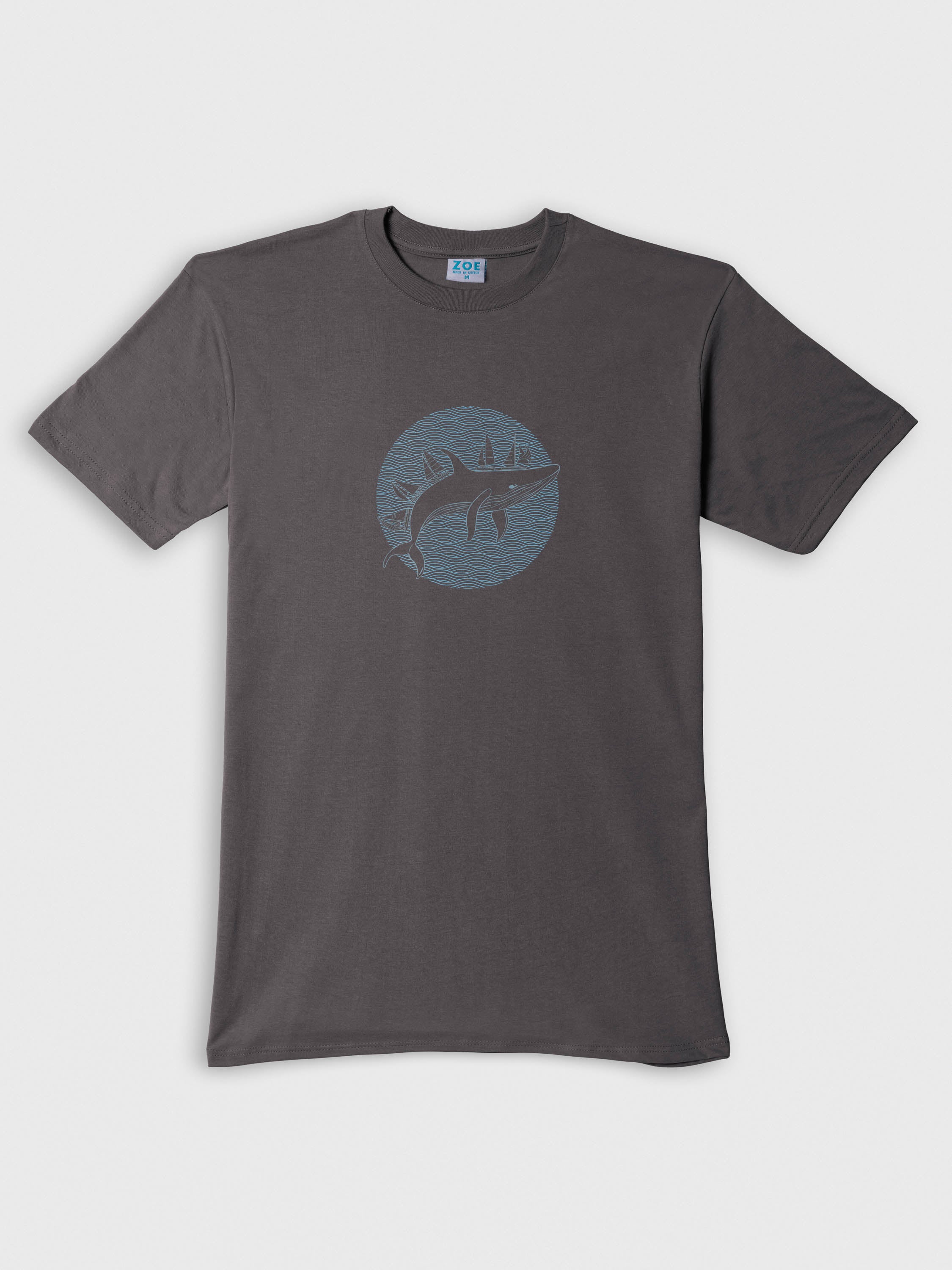 Vintage Whale Nautical Silhouette - T-Shirts