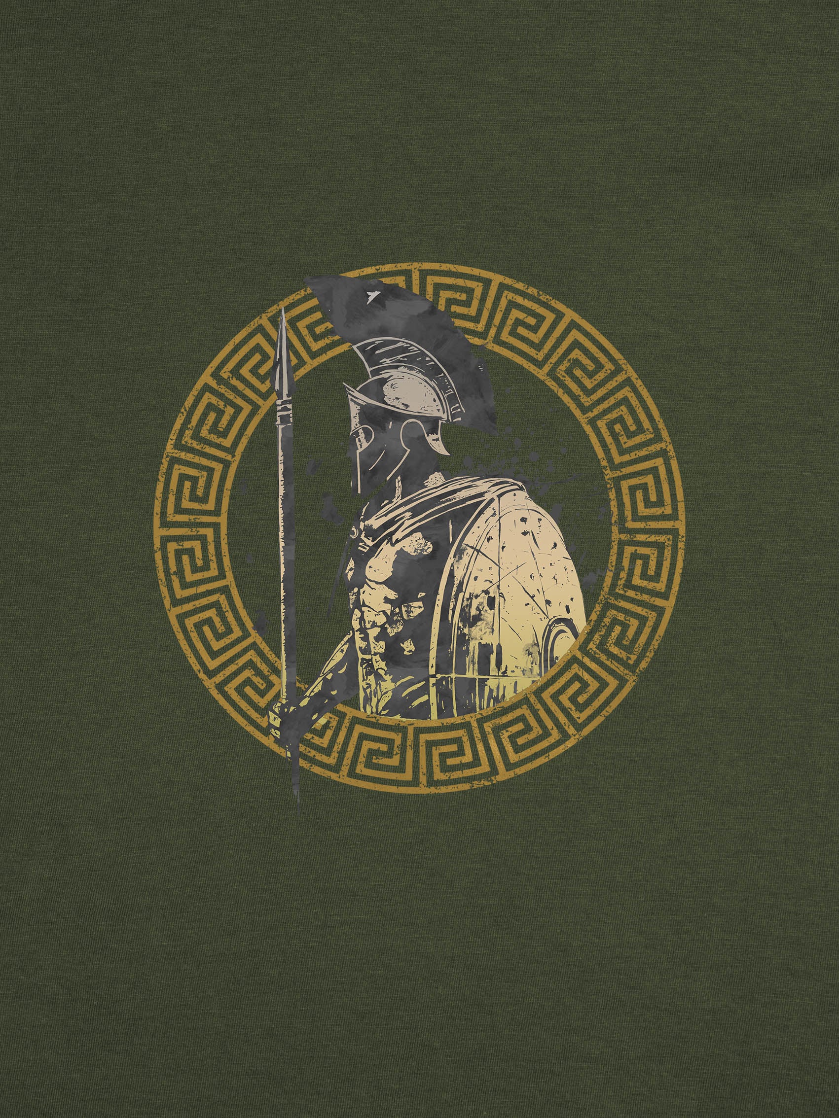 Σπαρτιατική Περικεφαλαία με Μαίανδρο - Μπλούζες