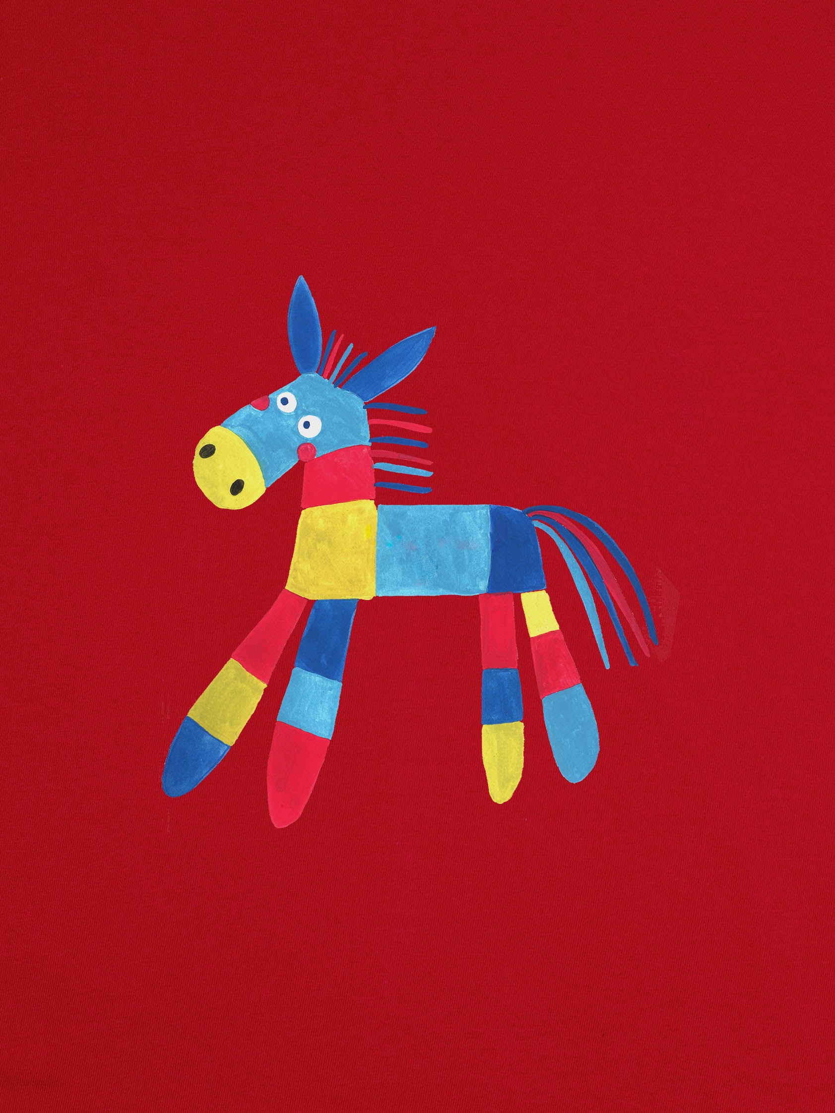 Πολύχρωμος Γάιδαρος “I Love Greece” - Μπλούζες