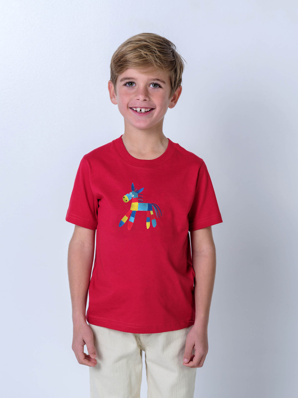 Colorful Donkey “I Love Greece” - T-Shirts