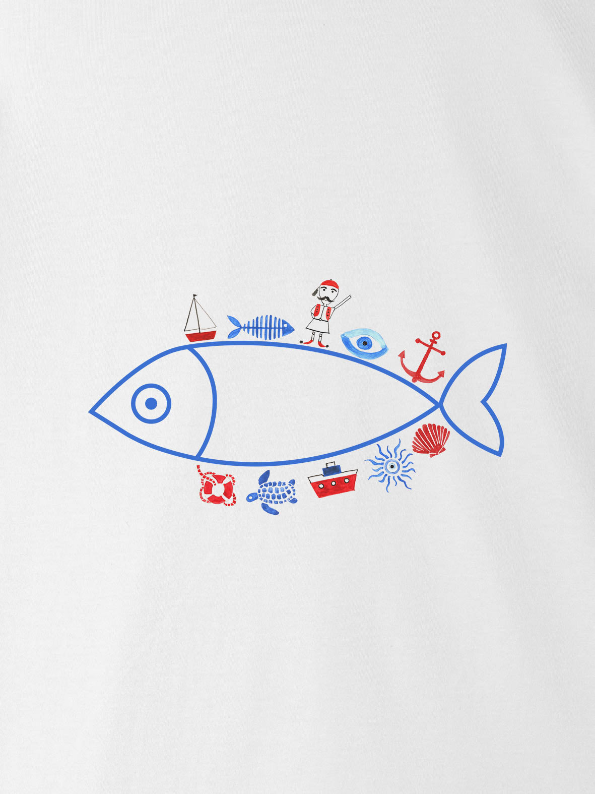 Fish & Icons Nautical - T-Shirts