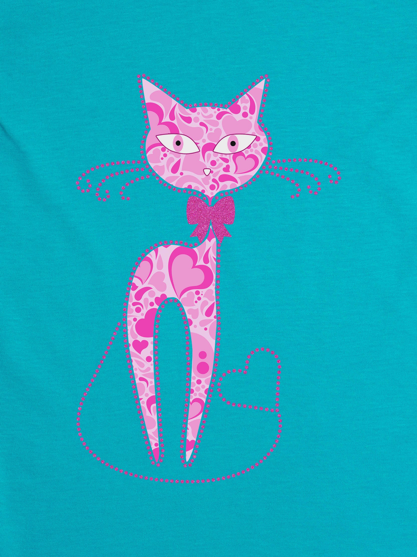 Pink Cat - T-Shirts