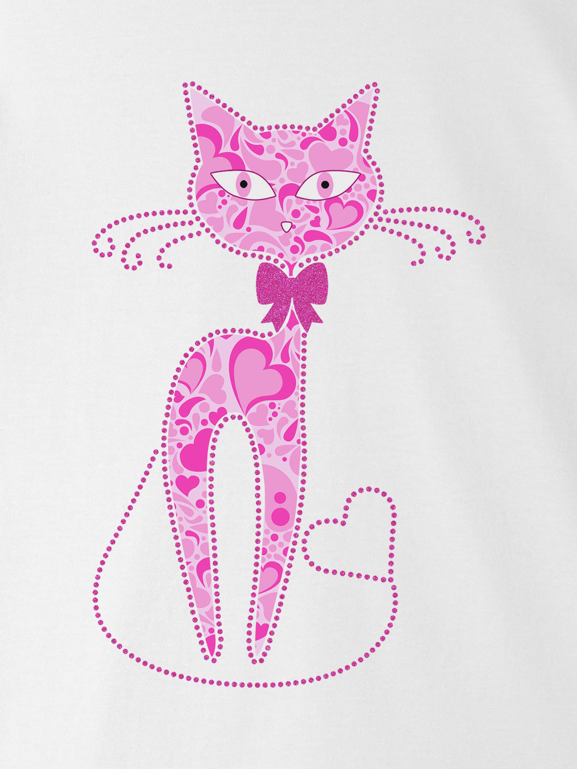 Pink Cat - T-Shirts