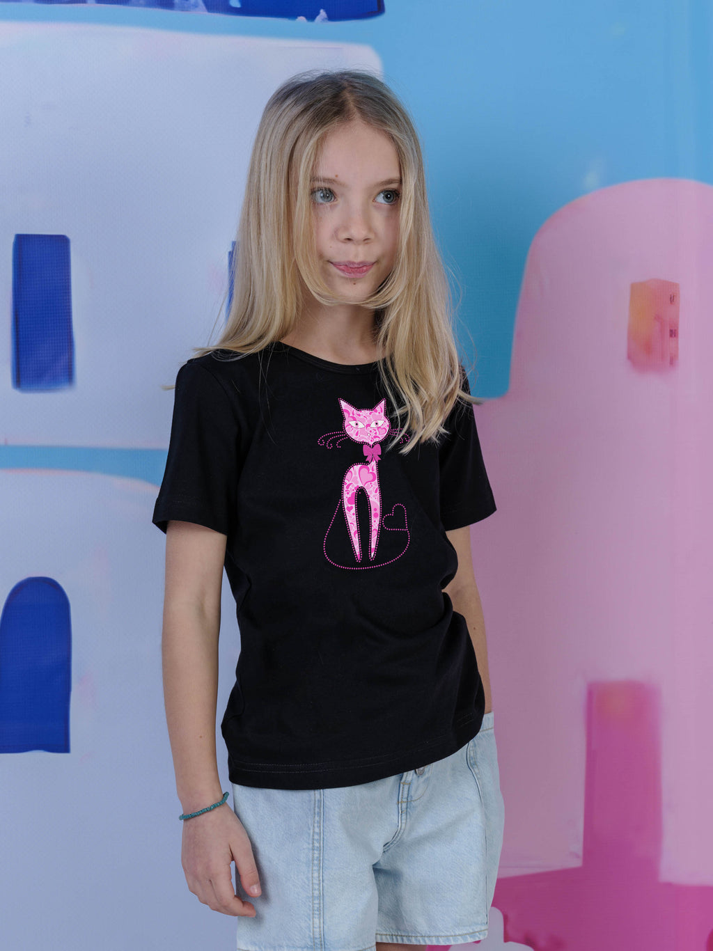 Pink Cat - T-Shirts