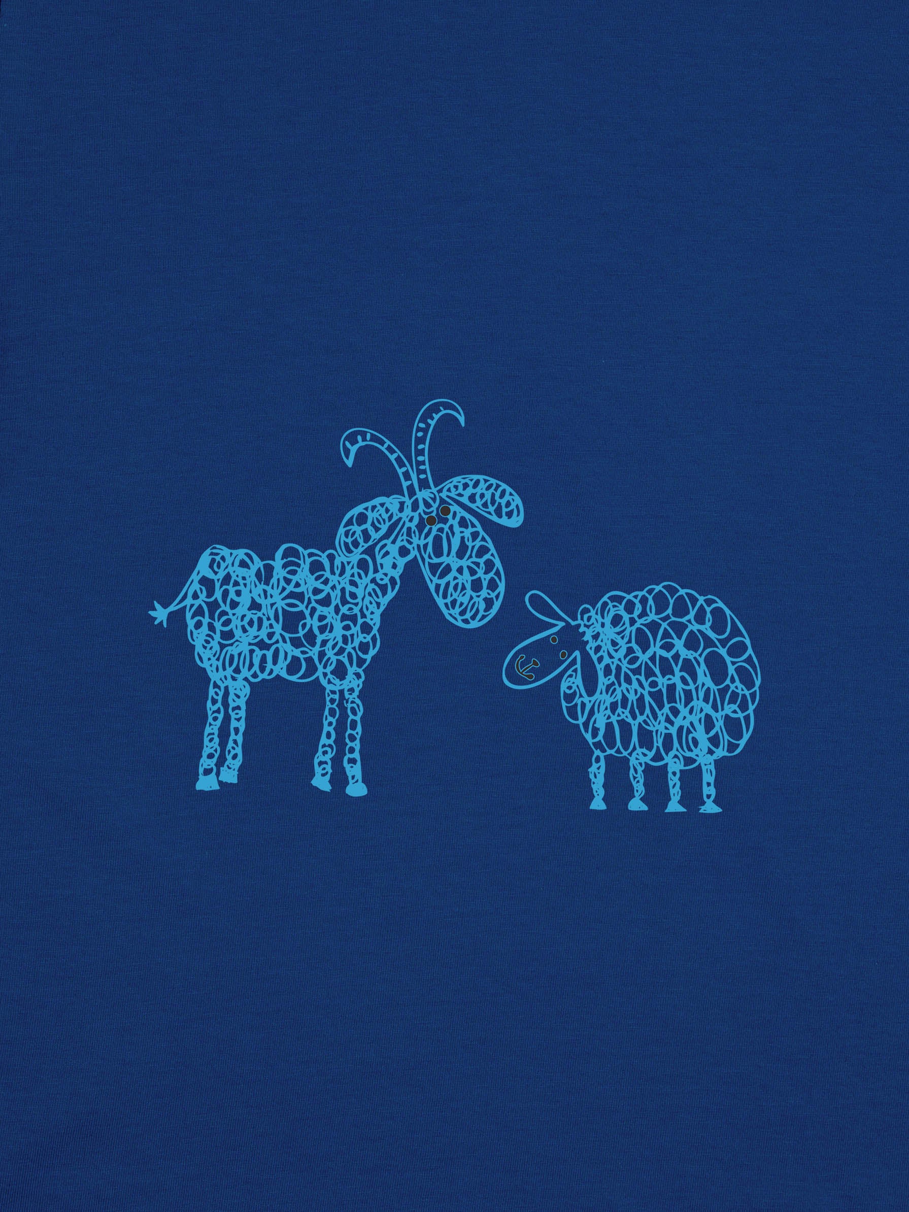 Μοτίβο με Προβατάκια (Outline) - Μπλούζες