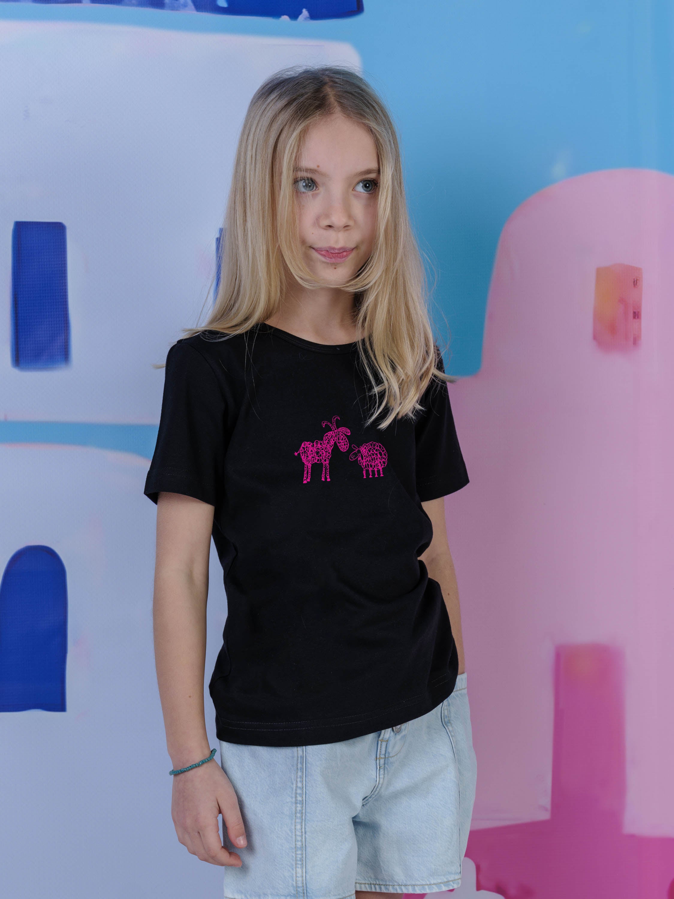 Sheep Outline Pattern - T-Shirts