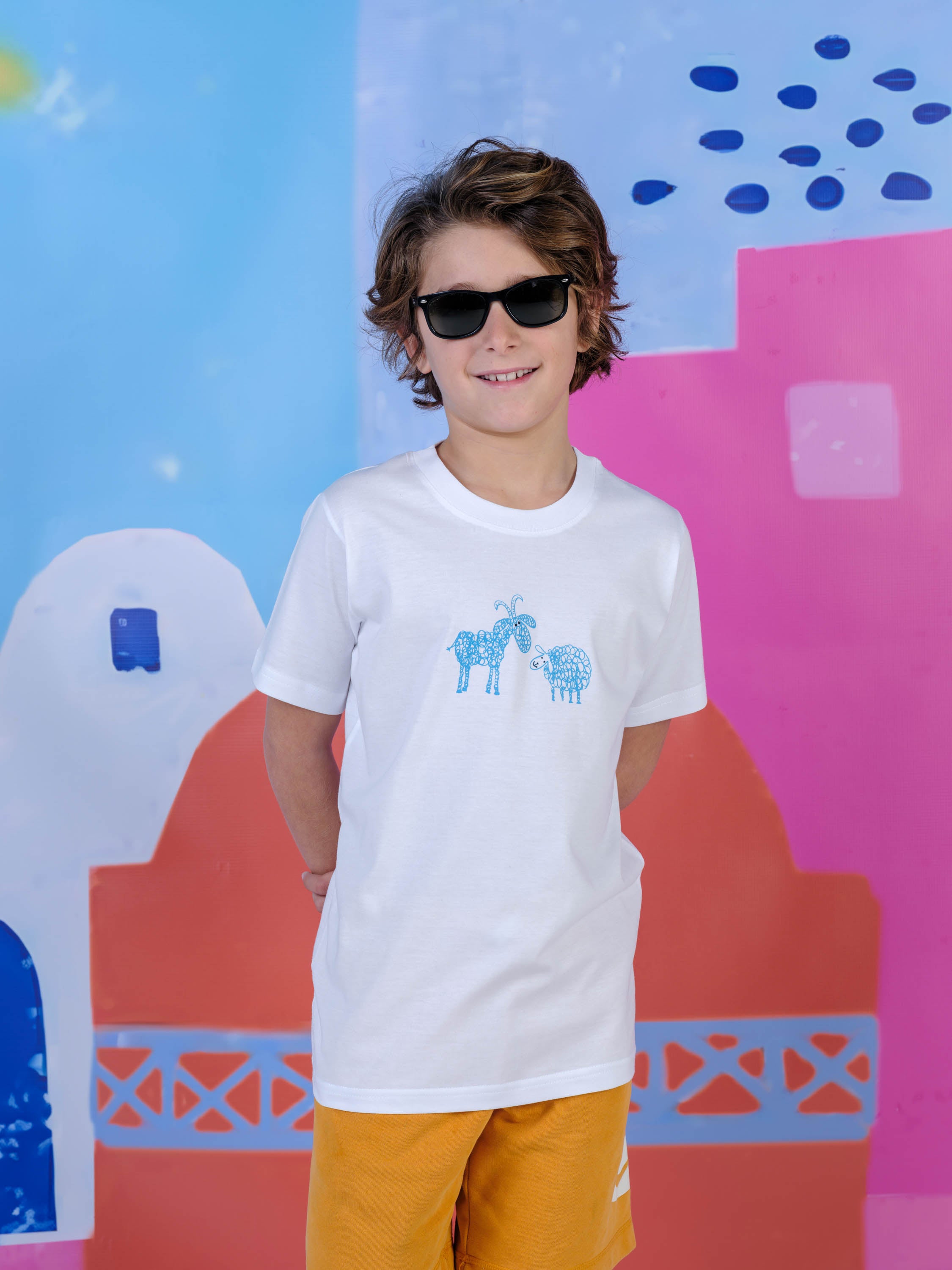 Μοτίβο με Προβατάκια (Outline) - Μπλούζες