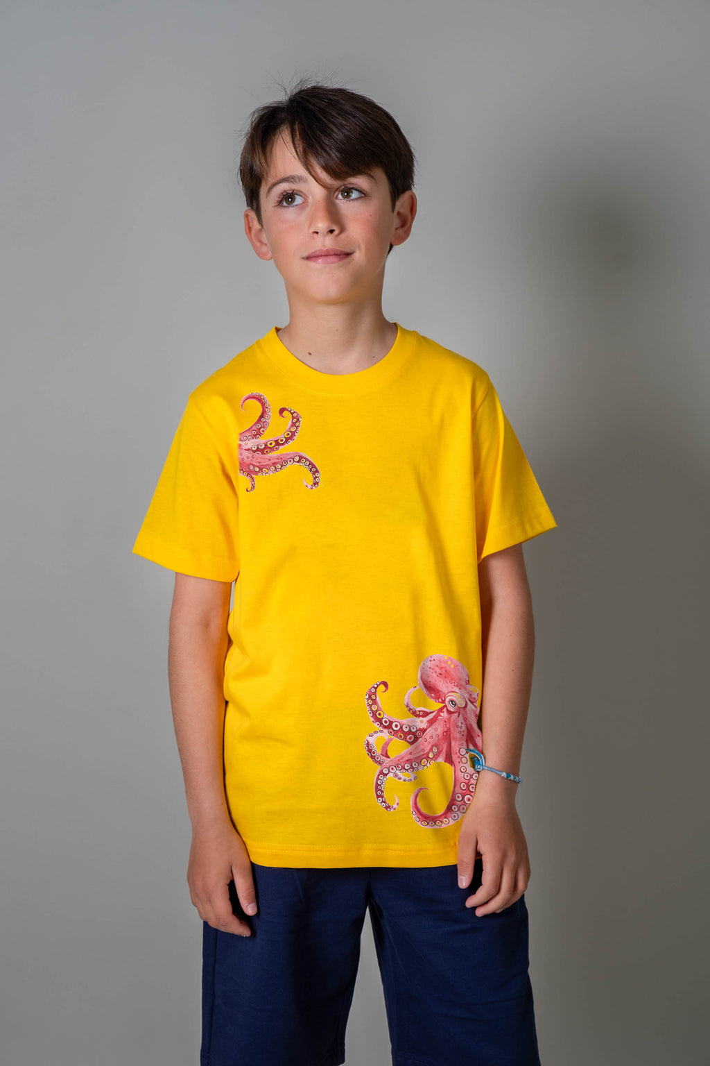 Red Octopus Watercolor - T-Shirts