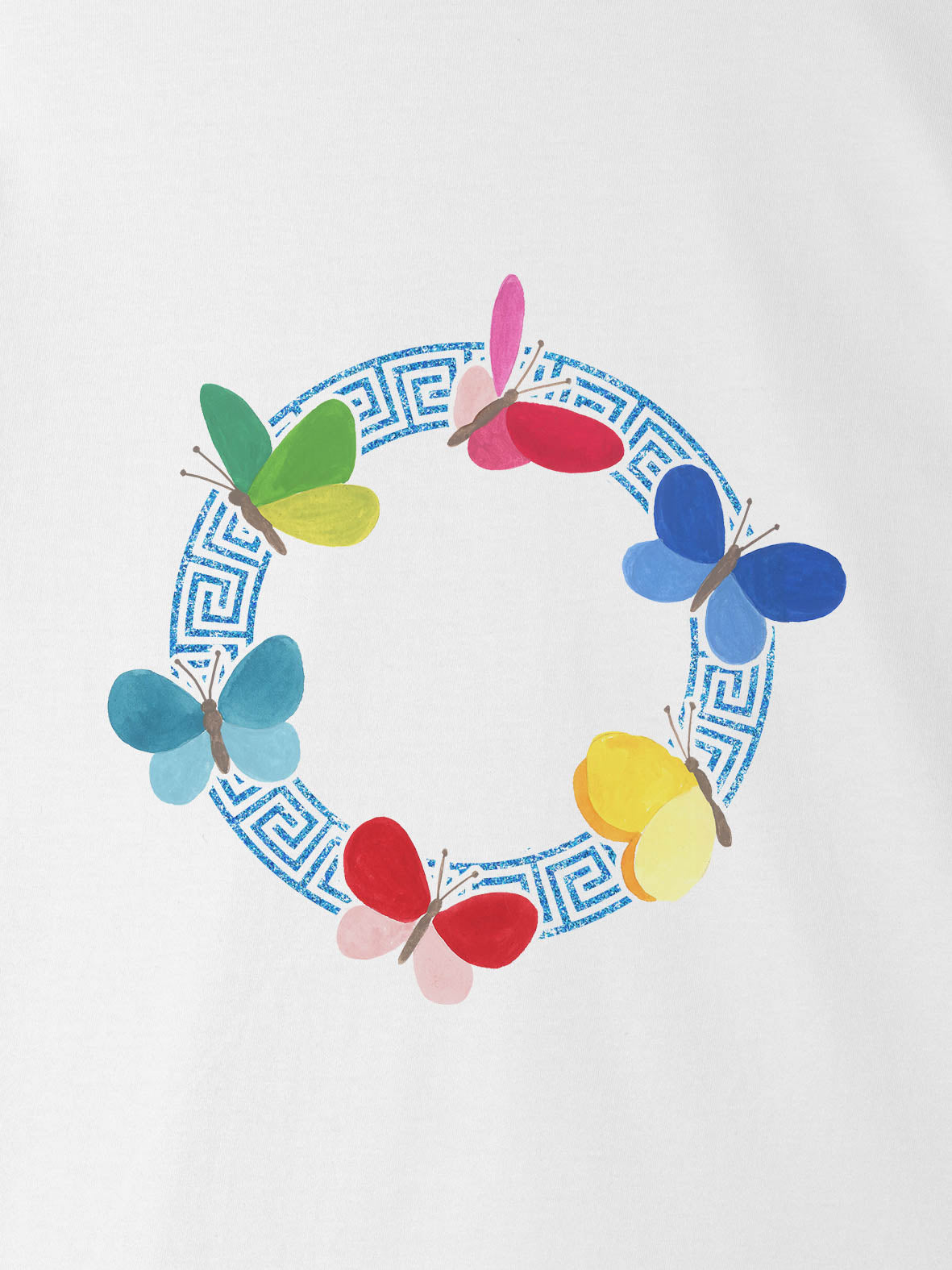 Greece Citrus Wreath - T-Shirts